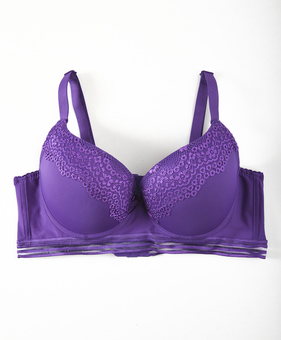 Sost&eacute;n mujer medio encaje push up