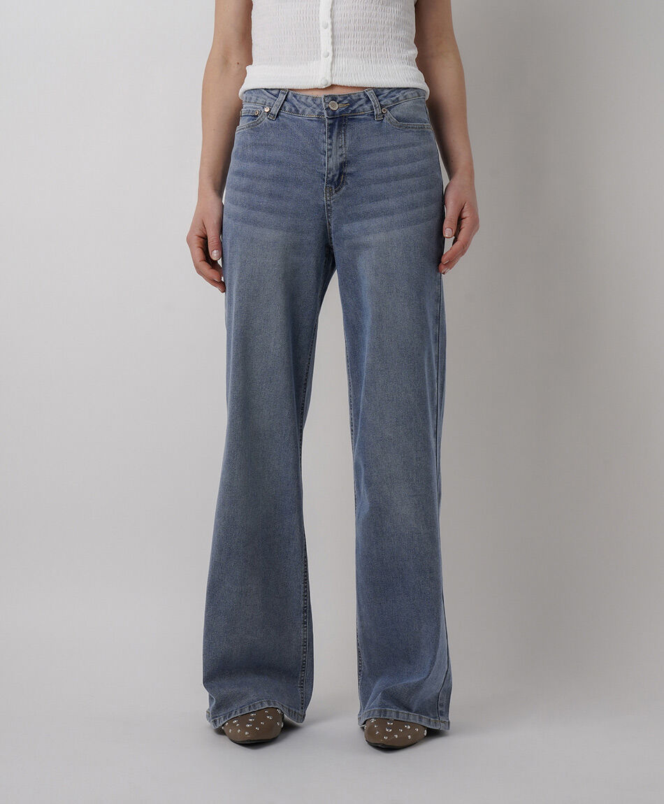 Jeans mujer wide leg