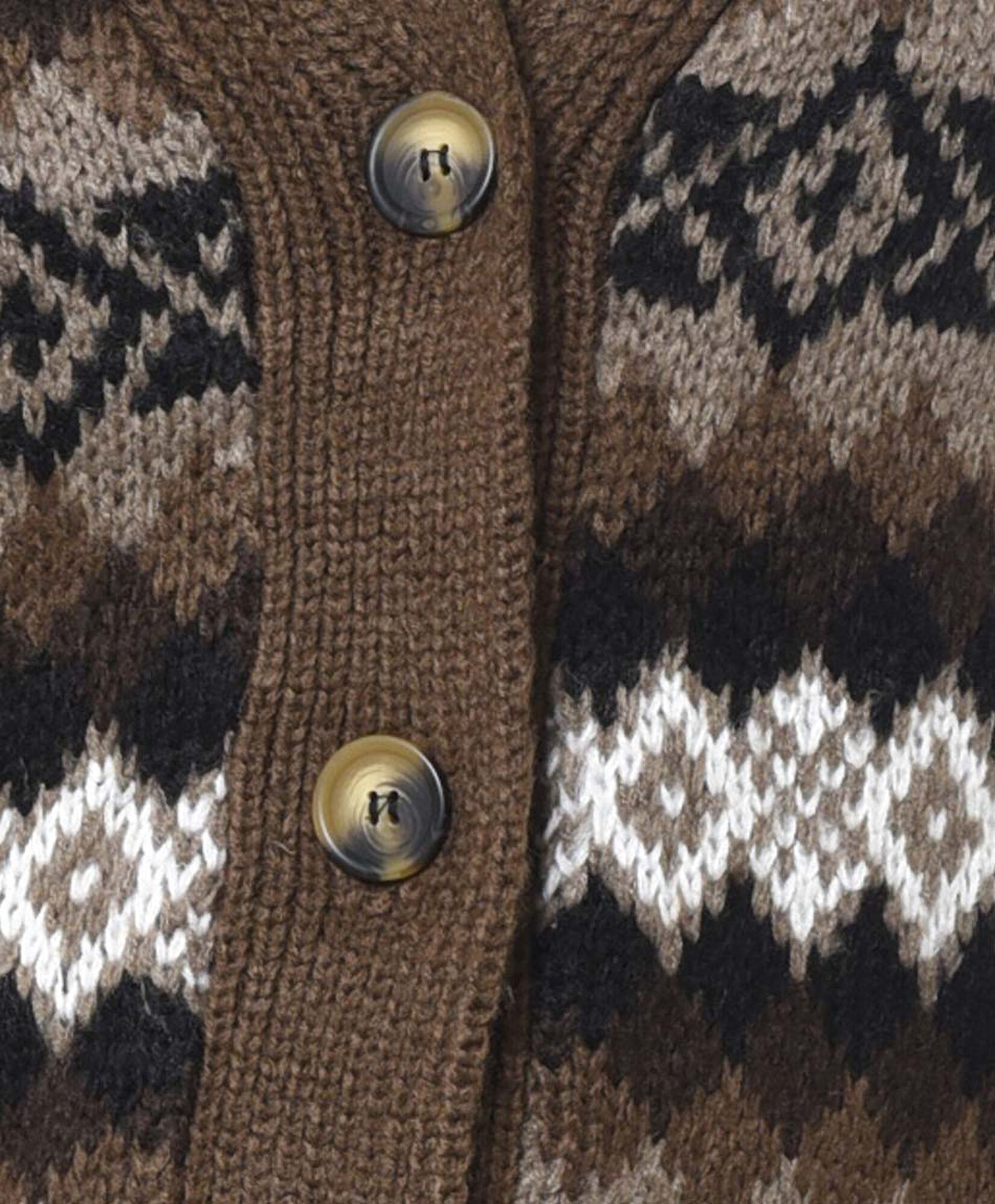 Cardigan jackard camel Cardigan jackard camel