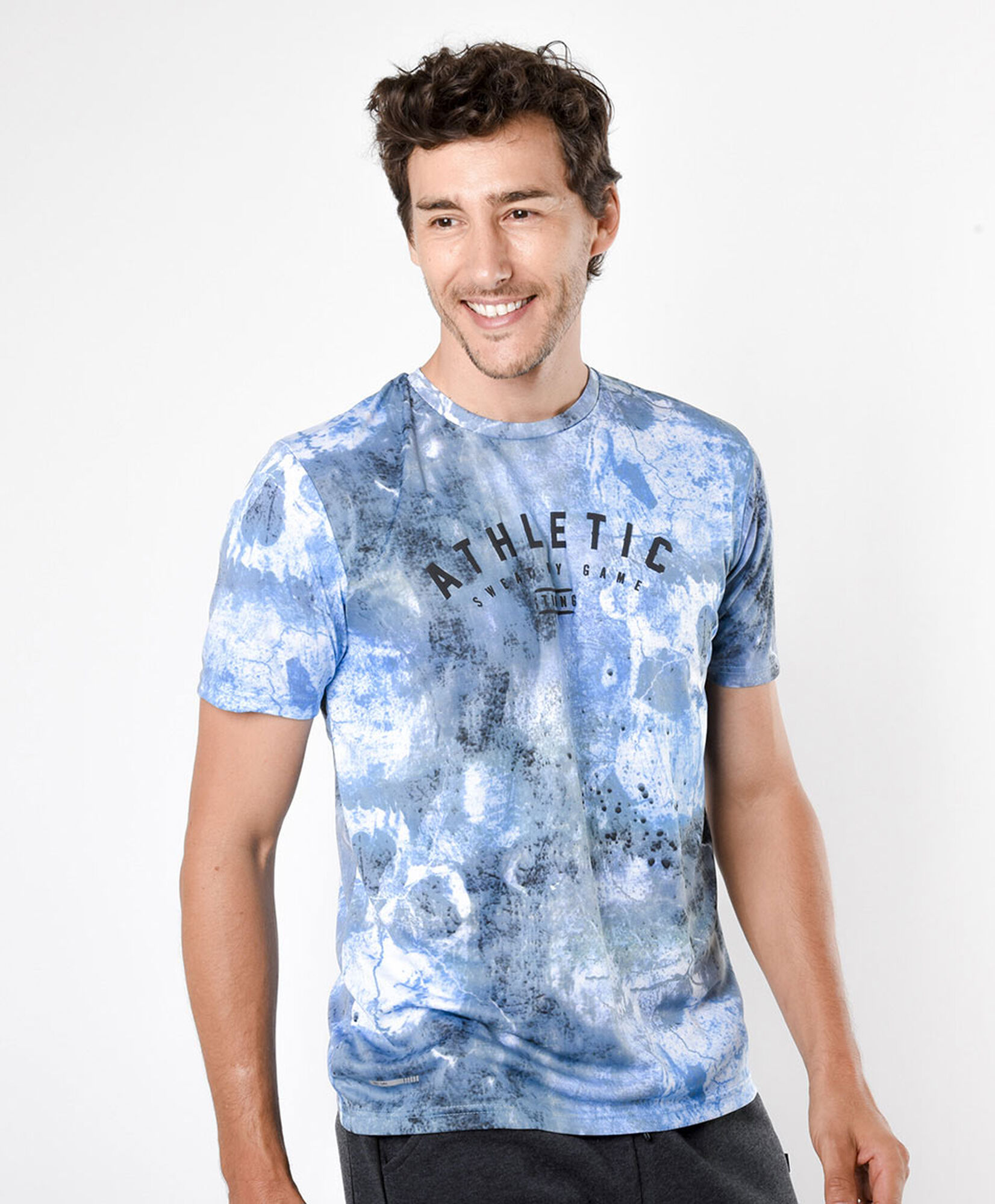Polera deportiva hombre pintura Polera deportiva hombre pintura