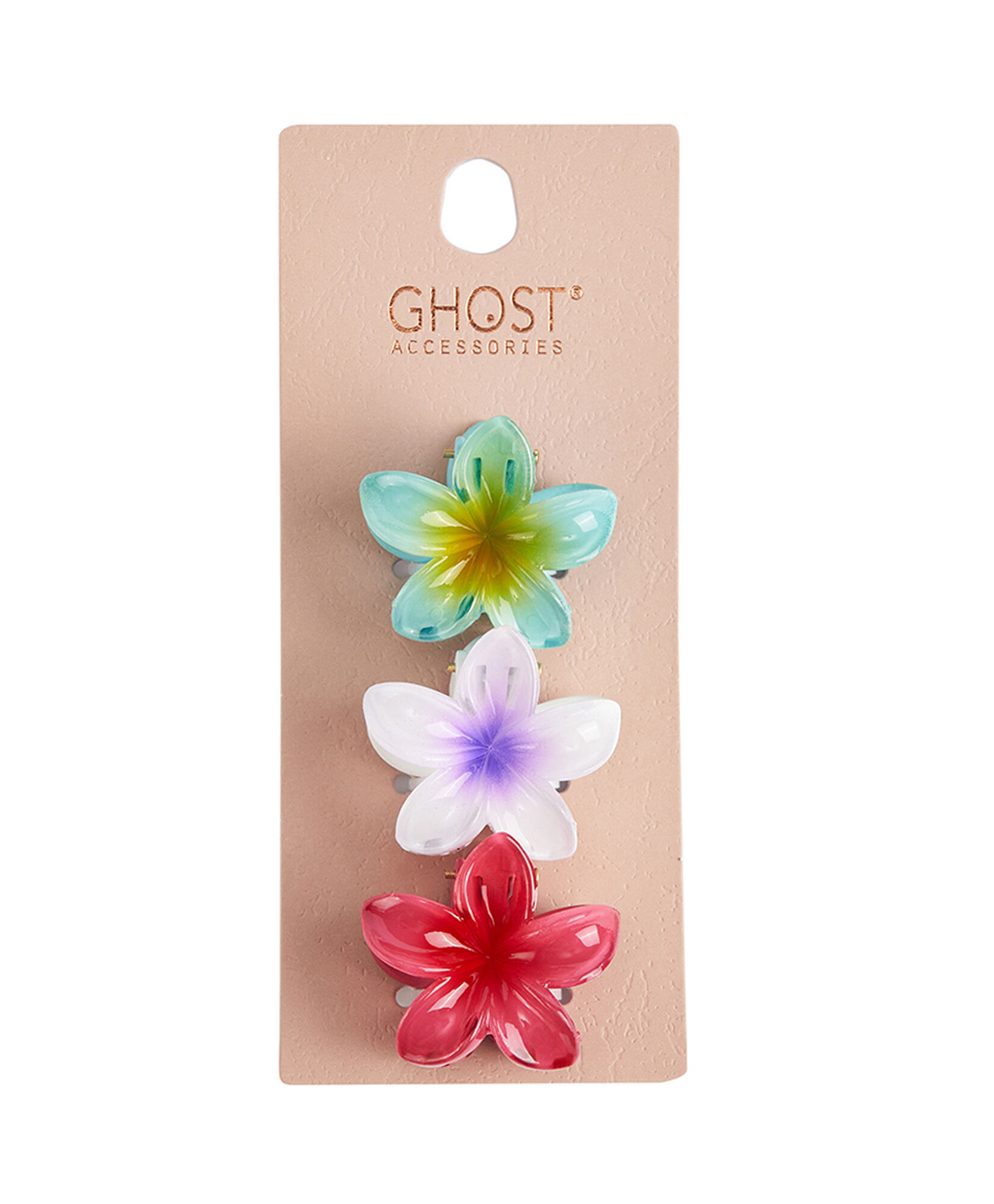Set 3 trabas mujer mini flores Set 3 trabas mujer mini flores