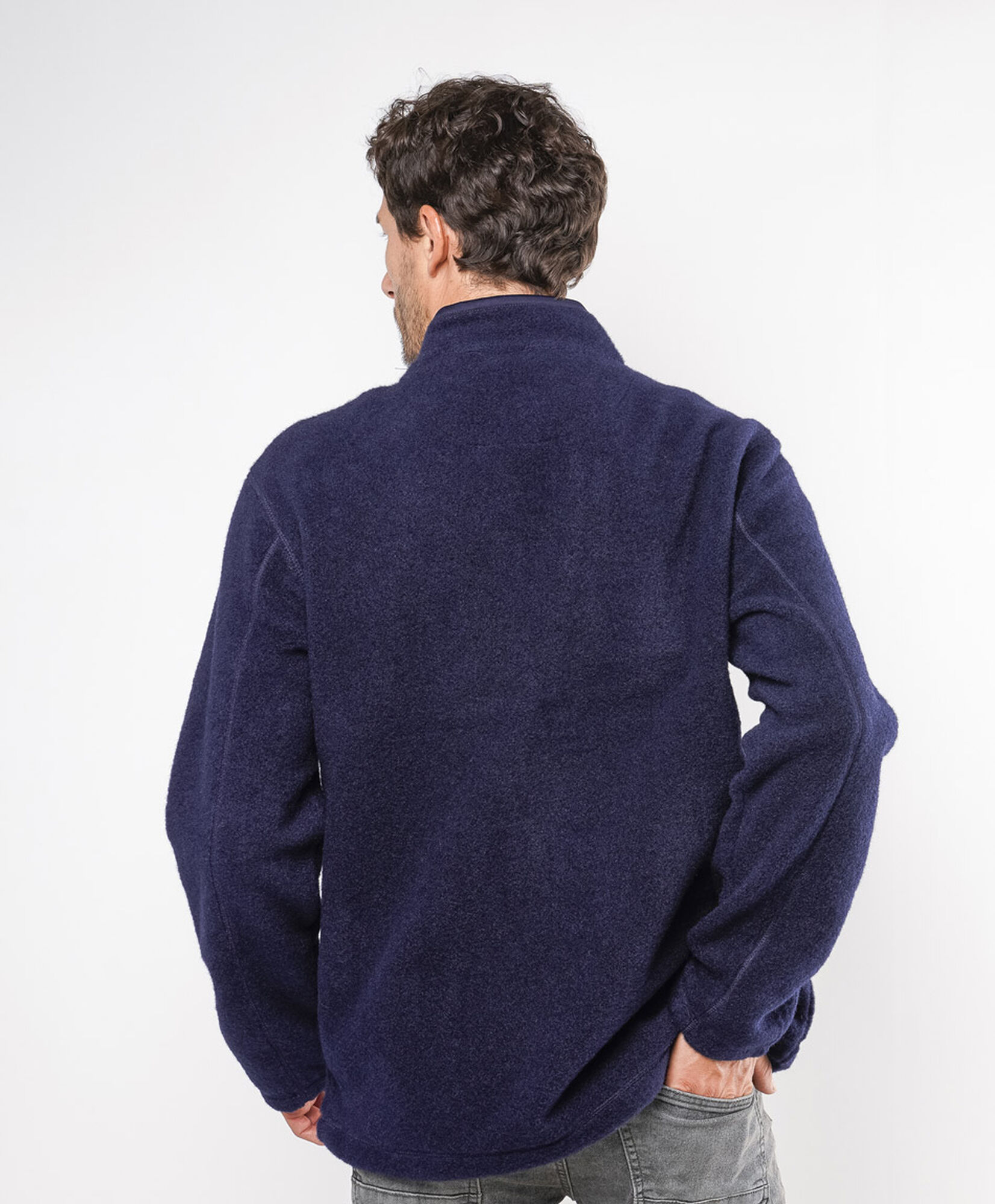Chaqueta hombre polar doble línea Chaqueta hombre polar doble línea