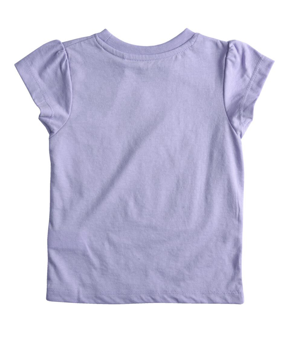 Polera manga corta cuello redondo