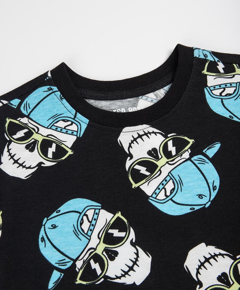 Polera ni&ntilde;o print