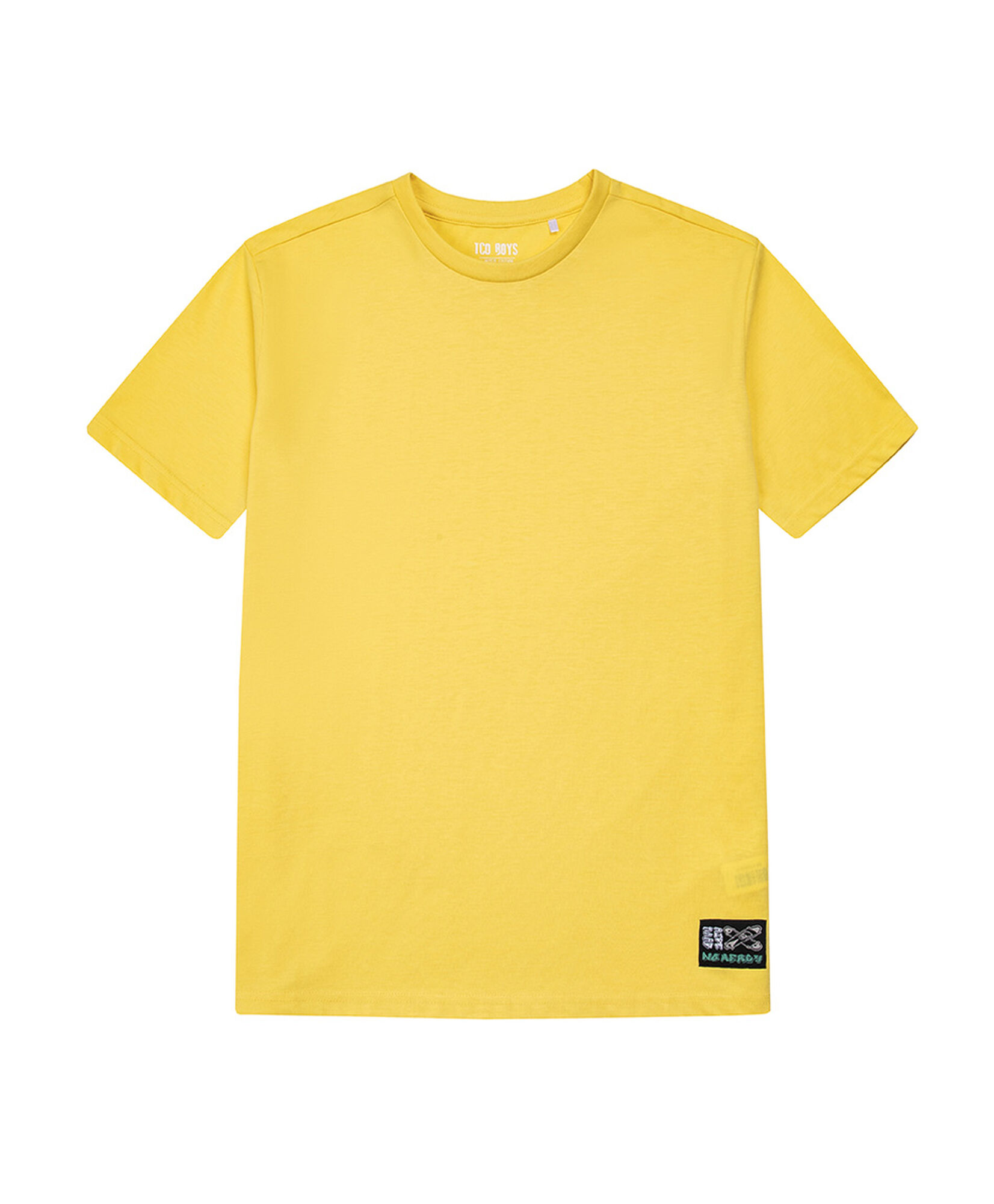 Polera niño básica amarilla Polera niño básica amarilla