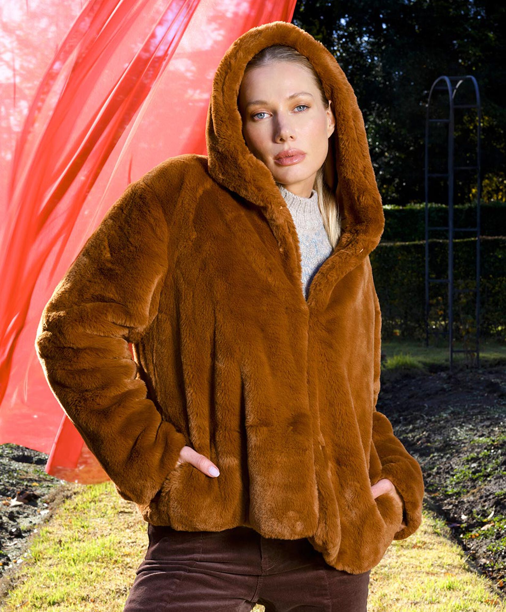 Chaqueta mujer pelitos oversize Chaqueta mujer pelitos oversize