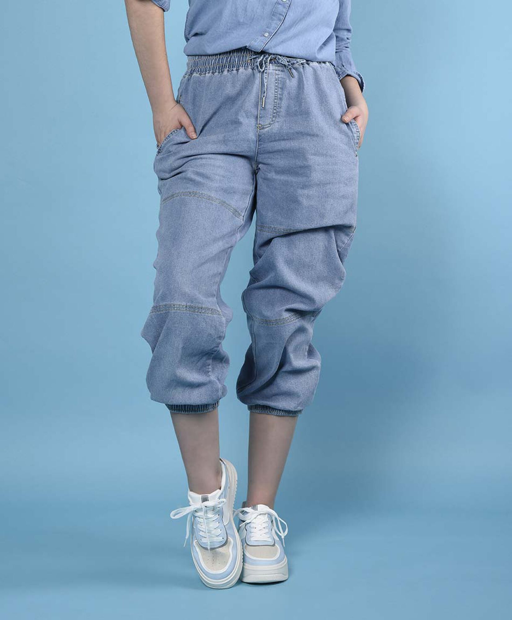 Jeans tiro medio comfy Jeans tiro medio comfy