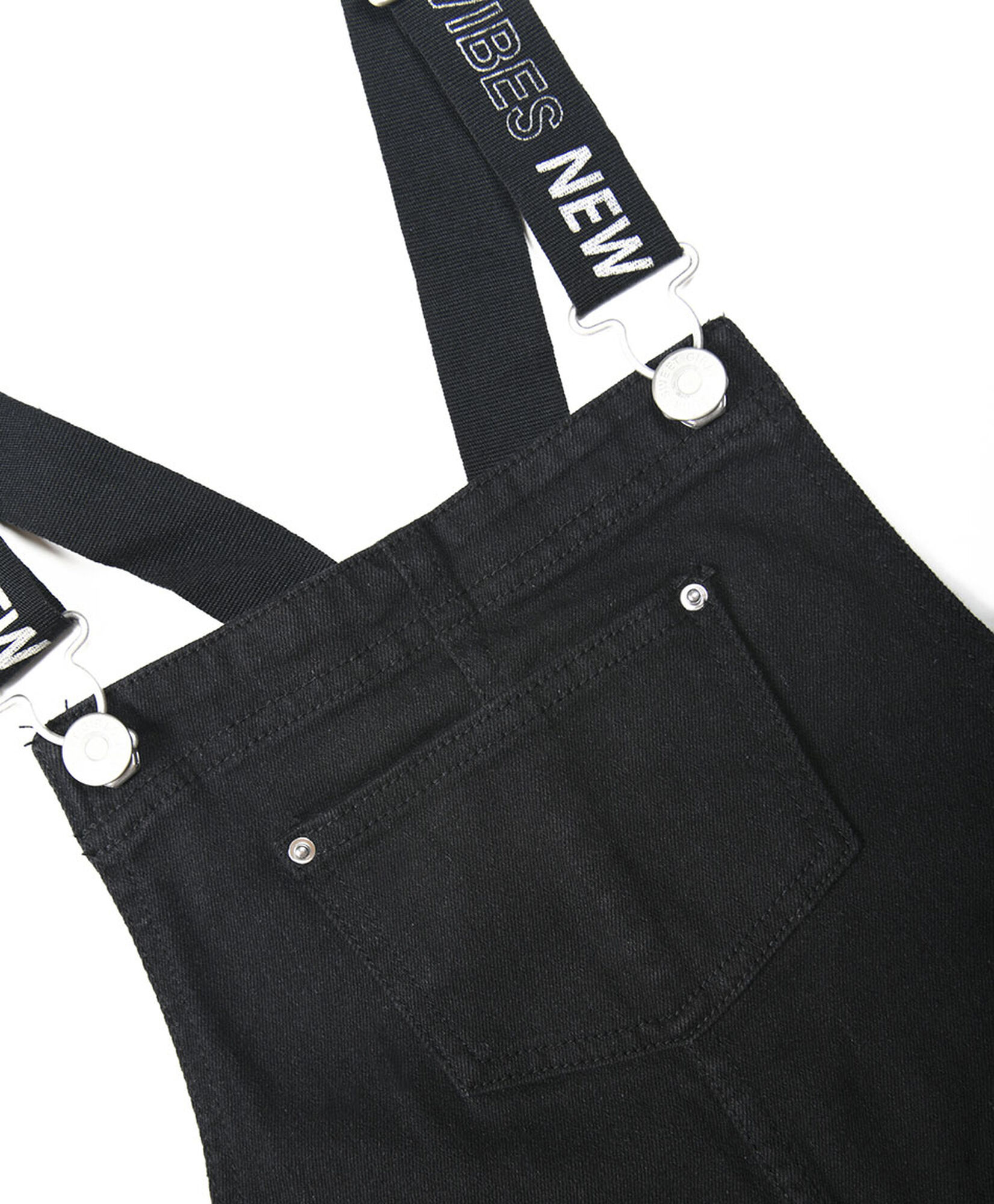 Vestido niña denim negro Vestido niña denim negro