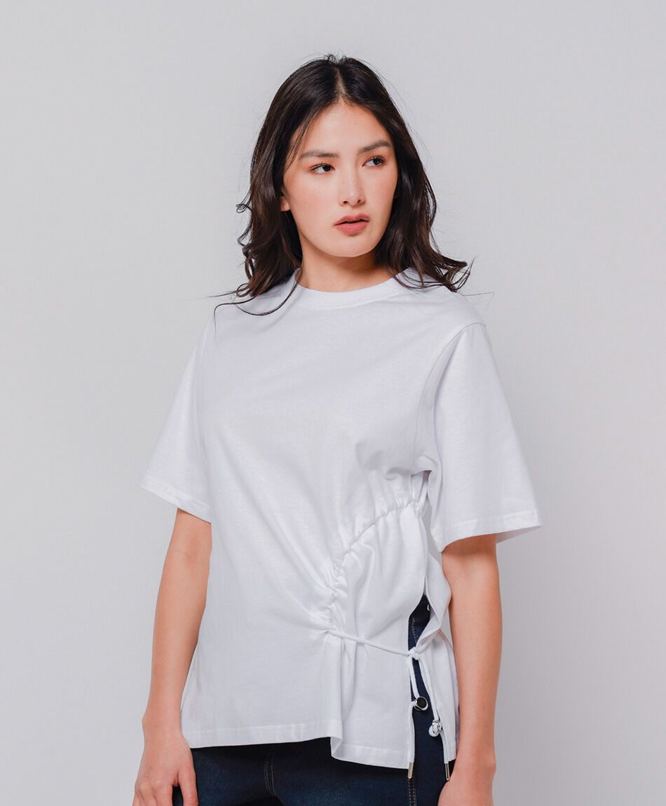 Polera mujer tirador lateral