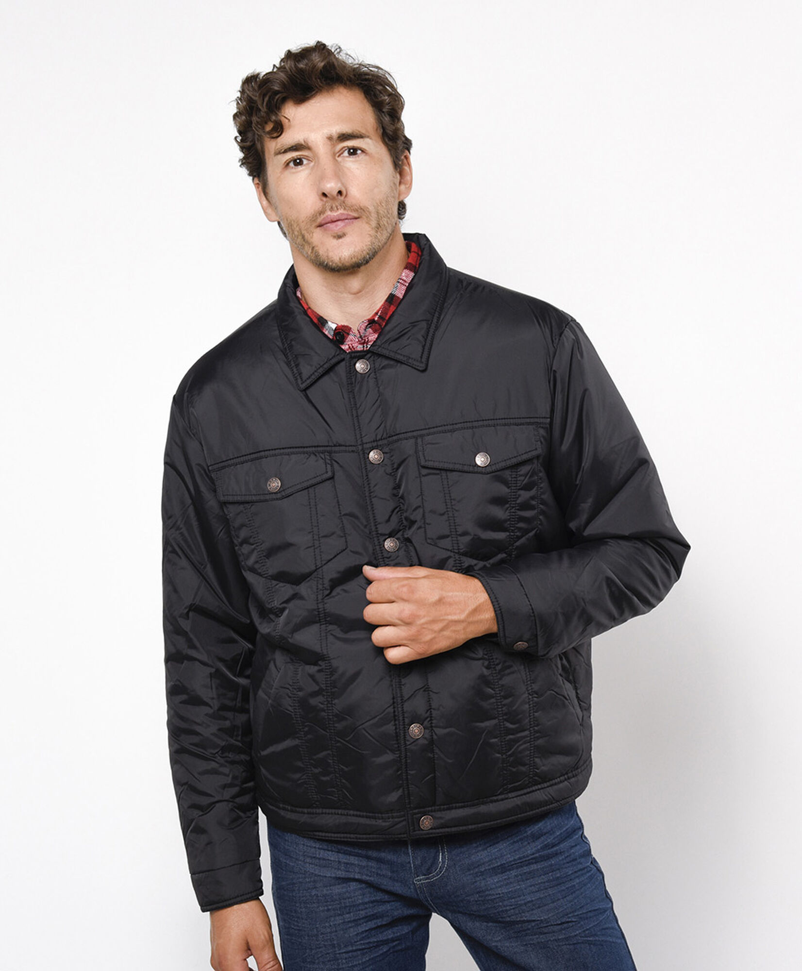 Chaqueta hombre bolsillos botones Chaqueta hombre bolsillos botones