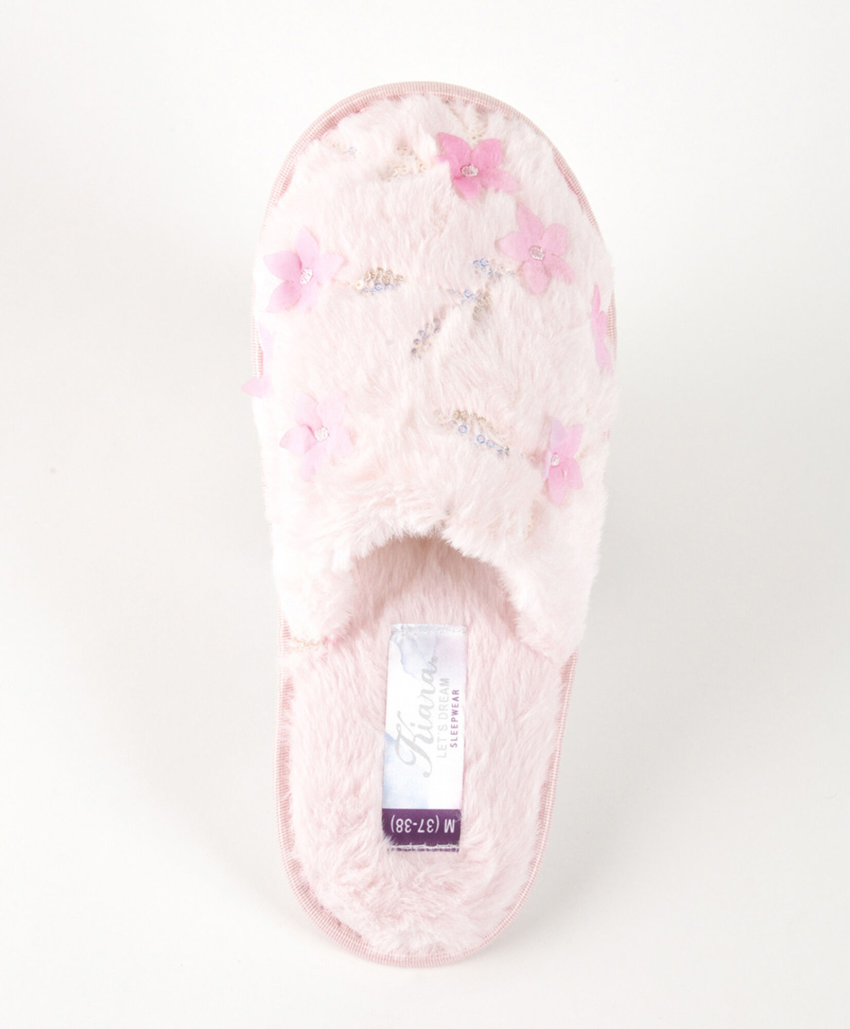 Pantuflas mujer floreada Pantuflas mujer floreada