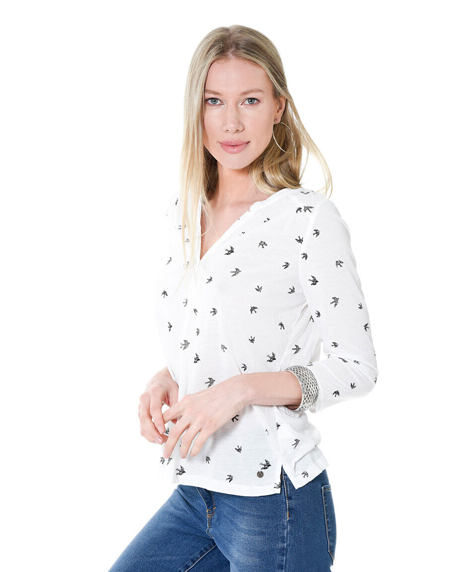 Blusa estampada p