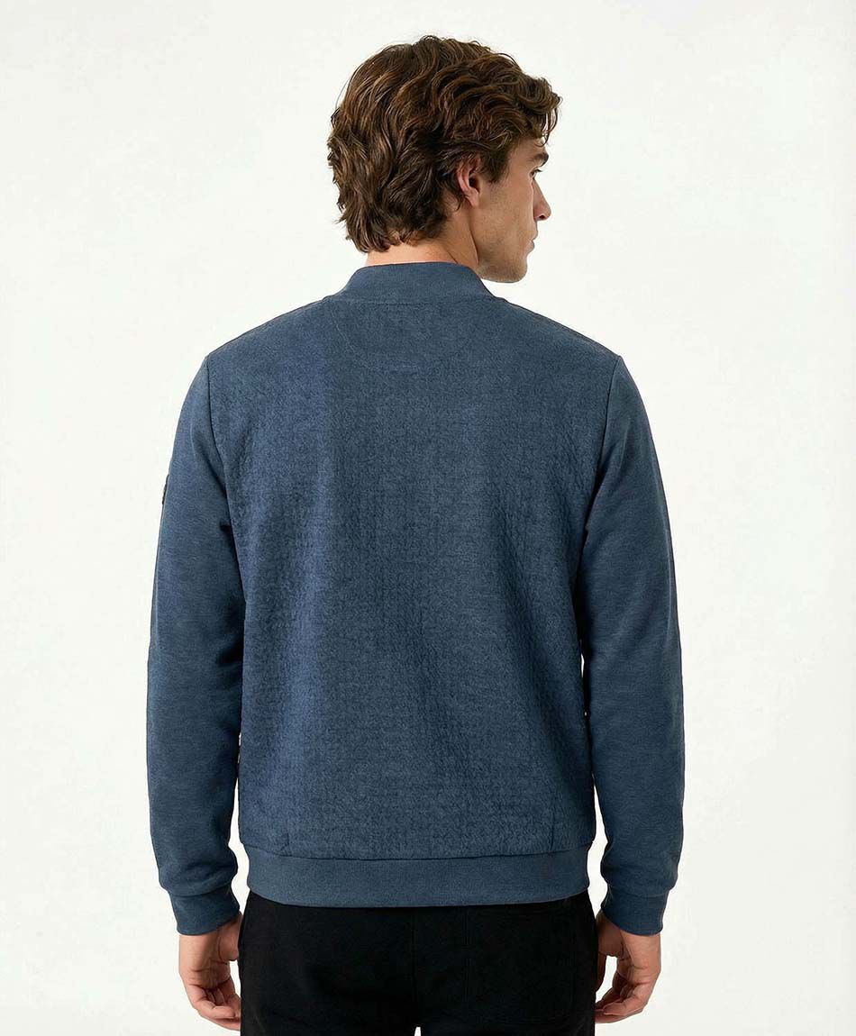 Chaqueta hombre bomber mix