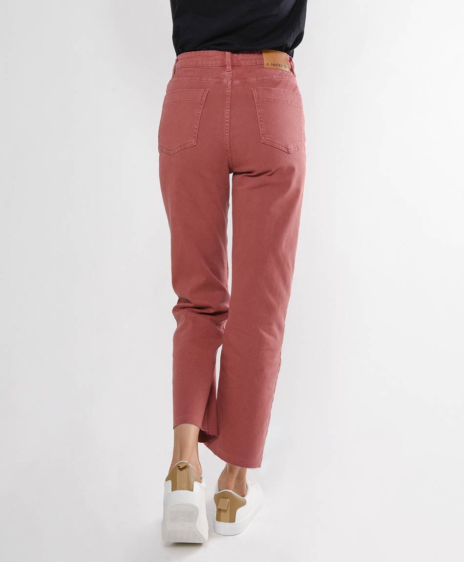 Pantal&oacute;n mujer color basta desflecada