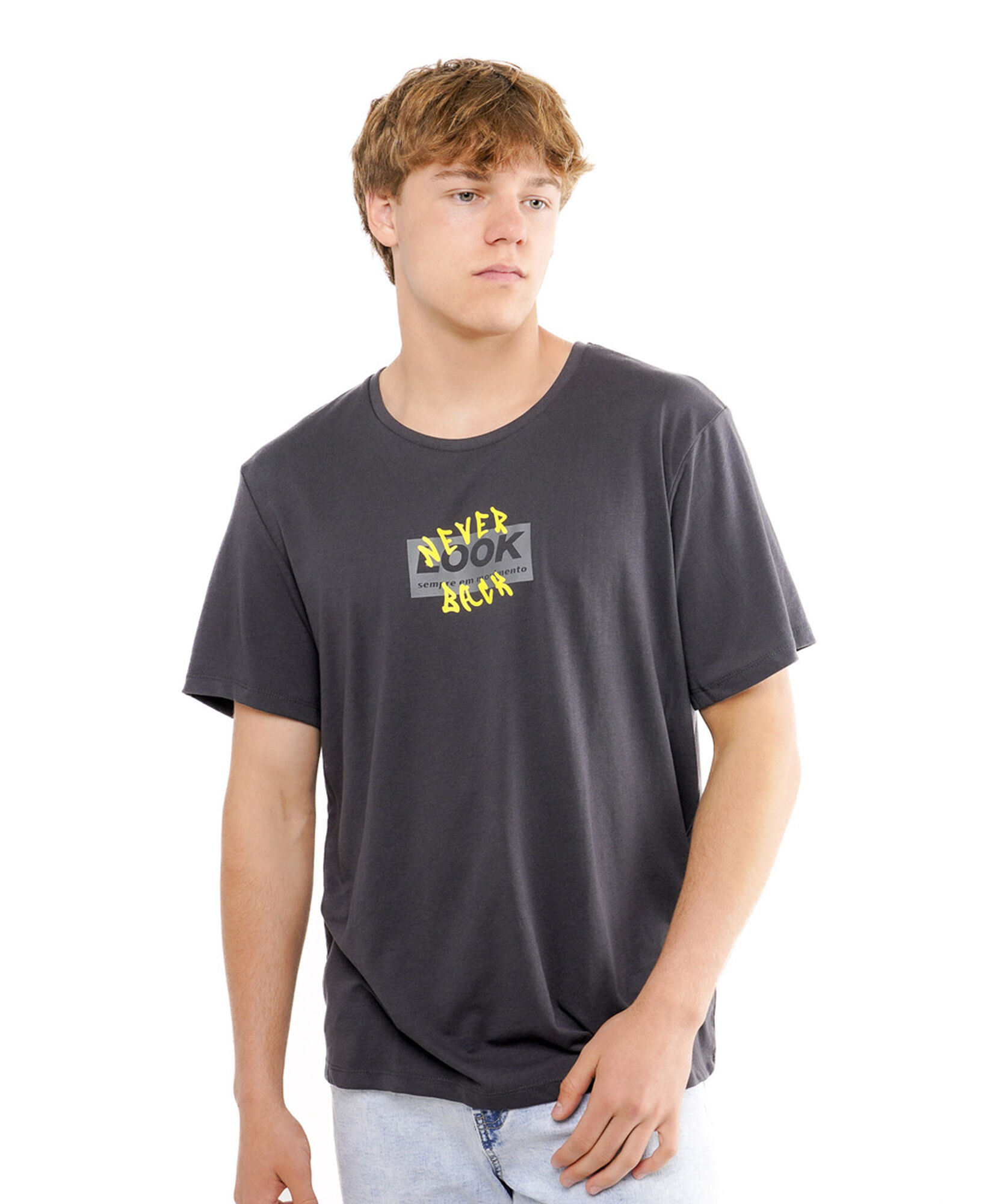 Polera hombre never look back Polera hombre never look back