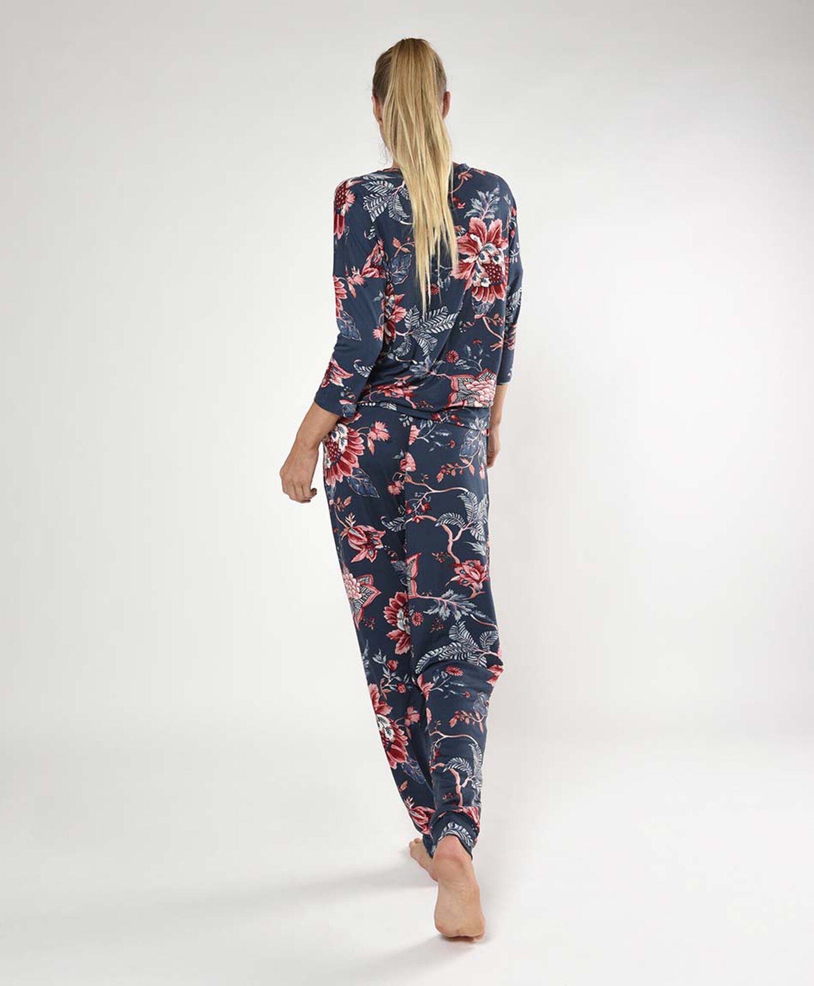 Pijama mujer floreado 2 piezas Pijama mujer floreado 2 piezas