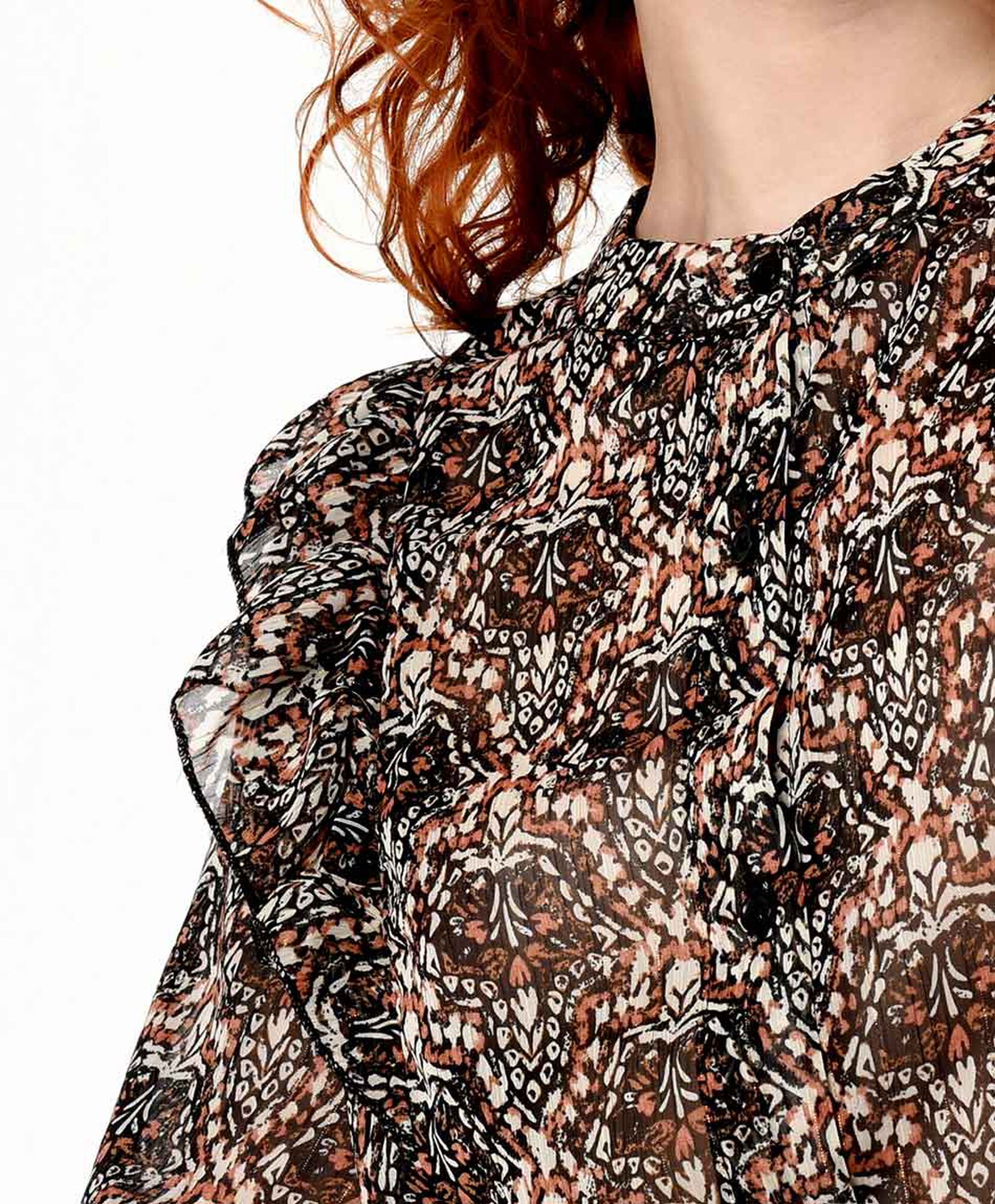 Blusa mujer estampado vuelos Blusa mujer estampado vuelos