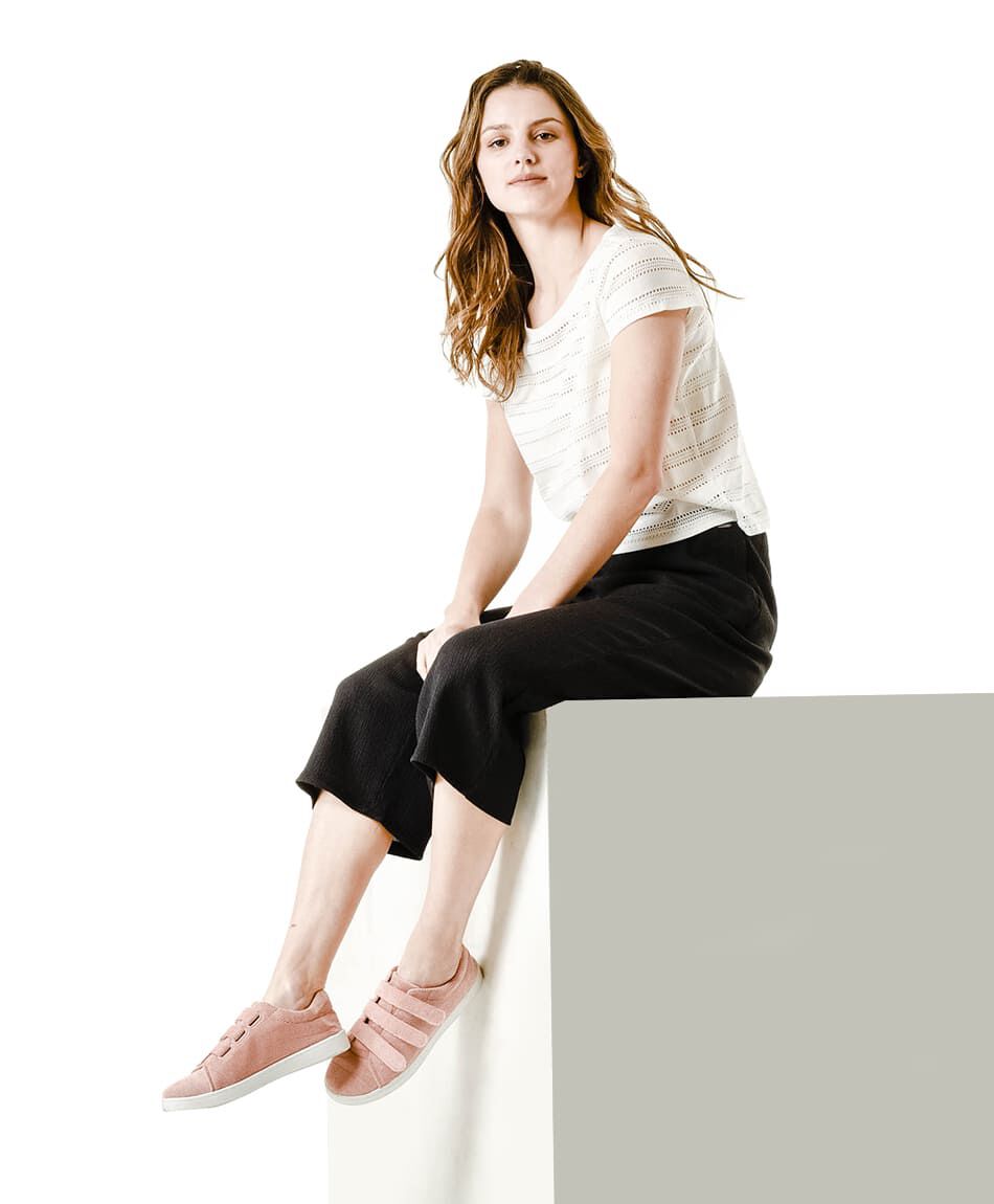 Zapatilla velcro cotele