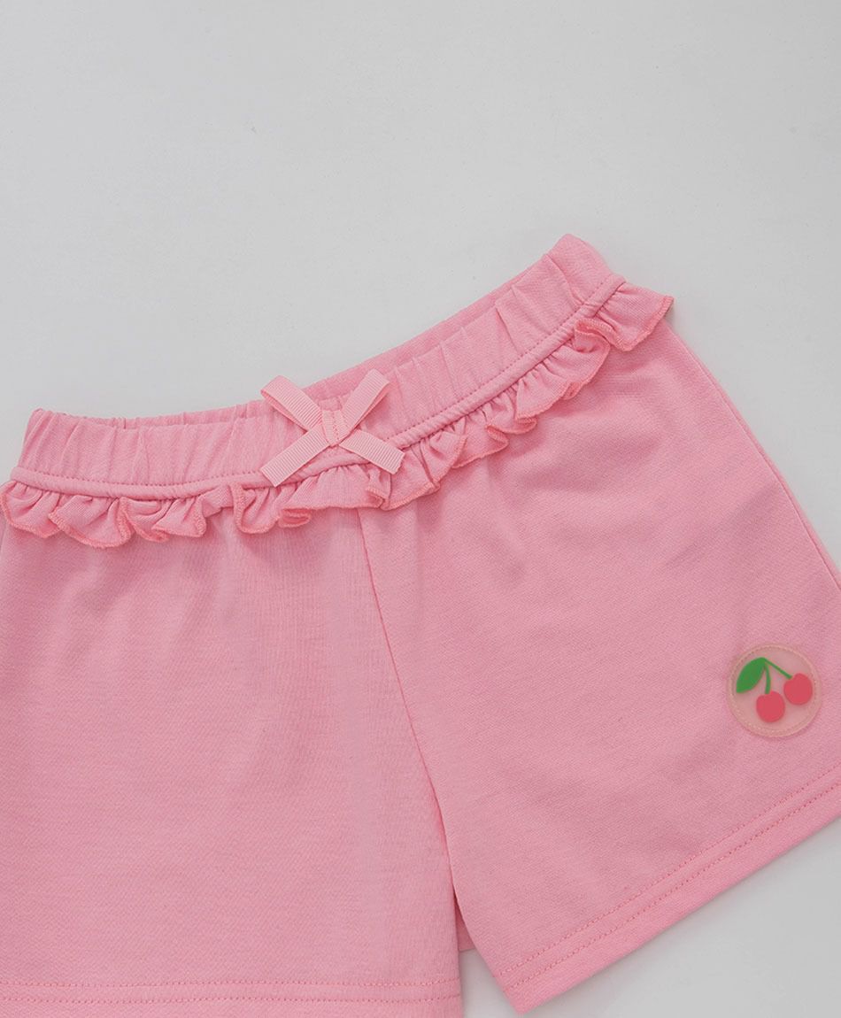 Short beb&eacute; vuelos cereza