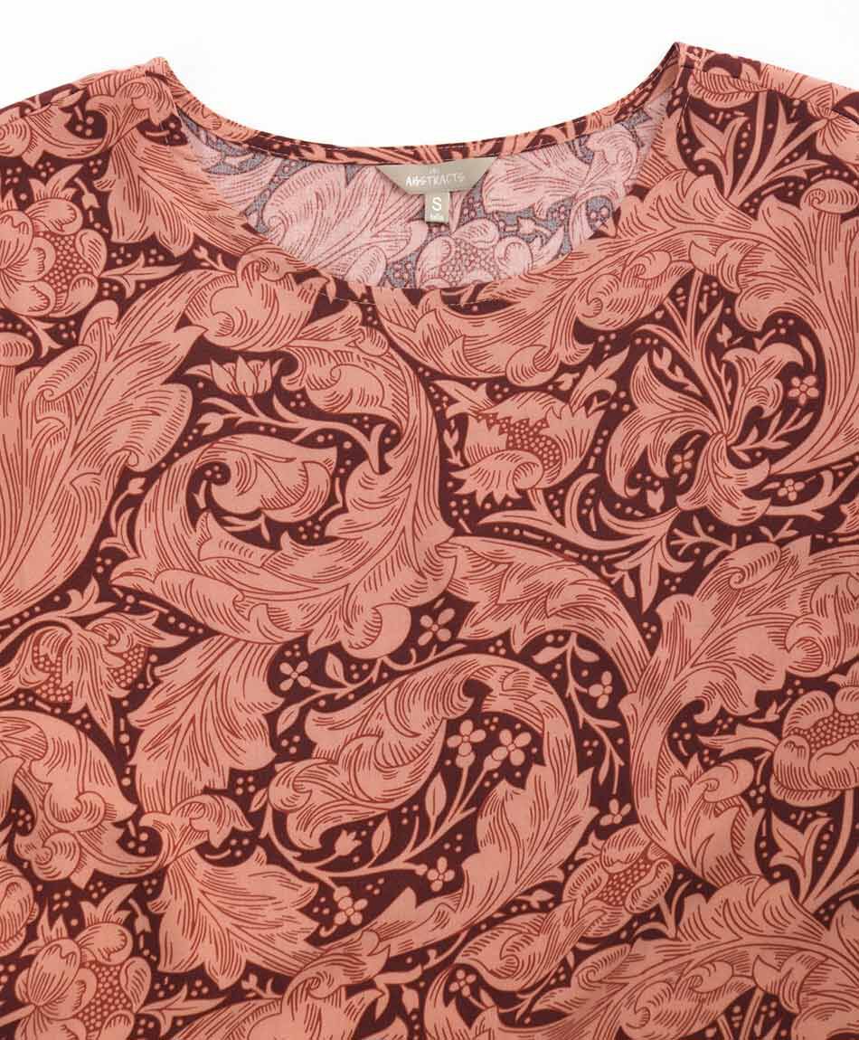 Blusa mujer redondeada print