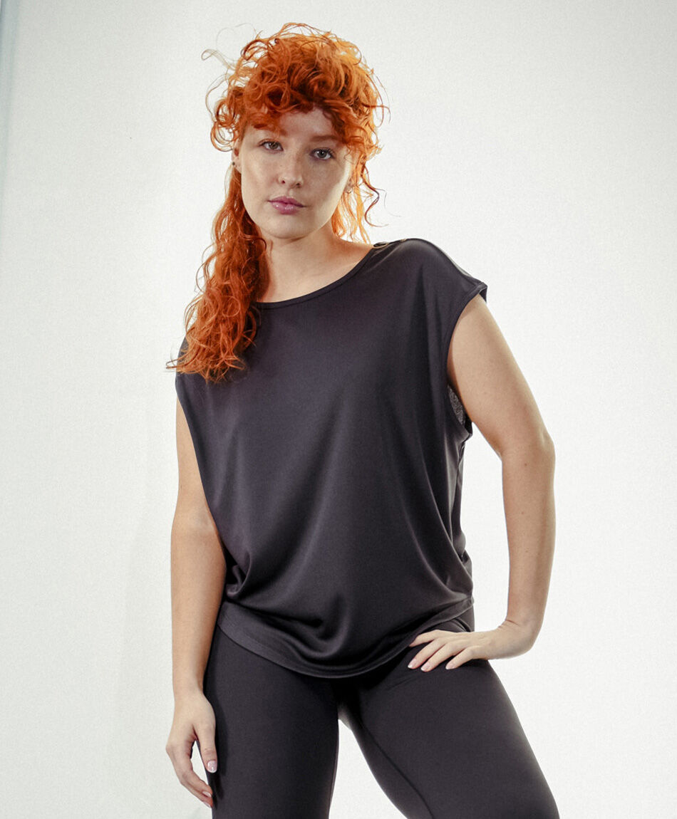 Polera deportiva mujer sin mangas