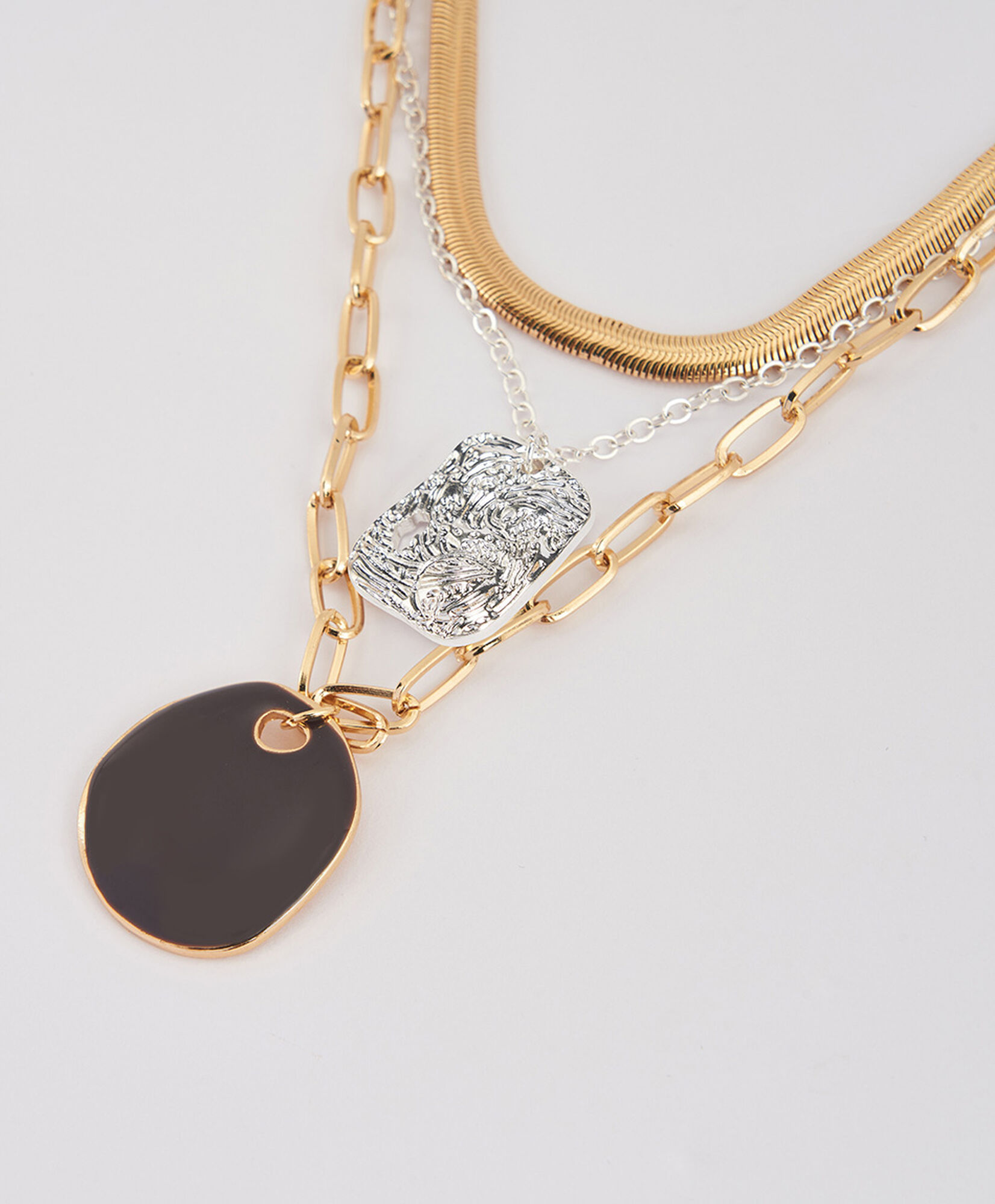 Collar mujer triple gold Collar mujer triple gold