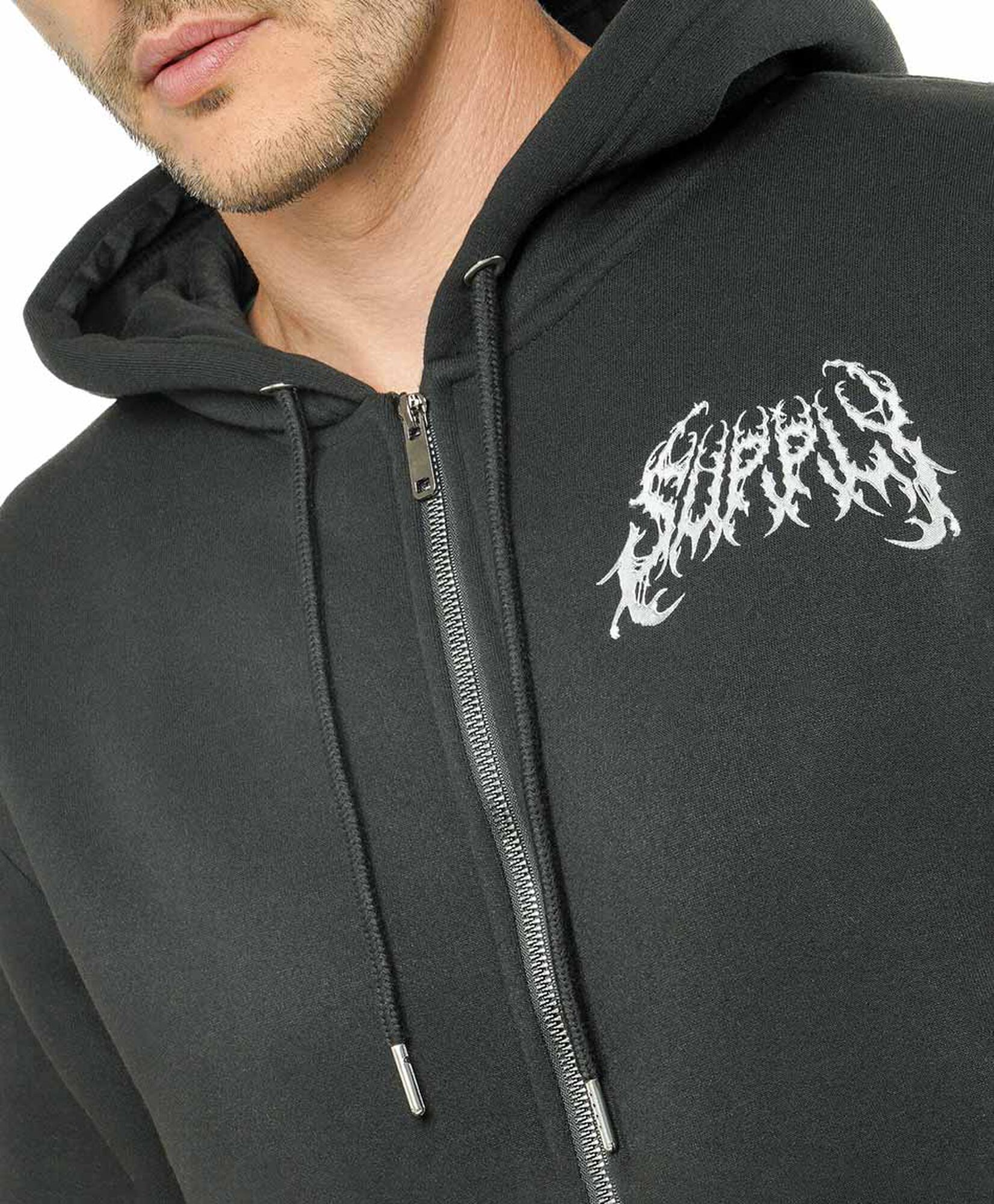 Polerón hombre doble estampado Polerón hombre doble estampado