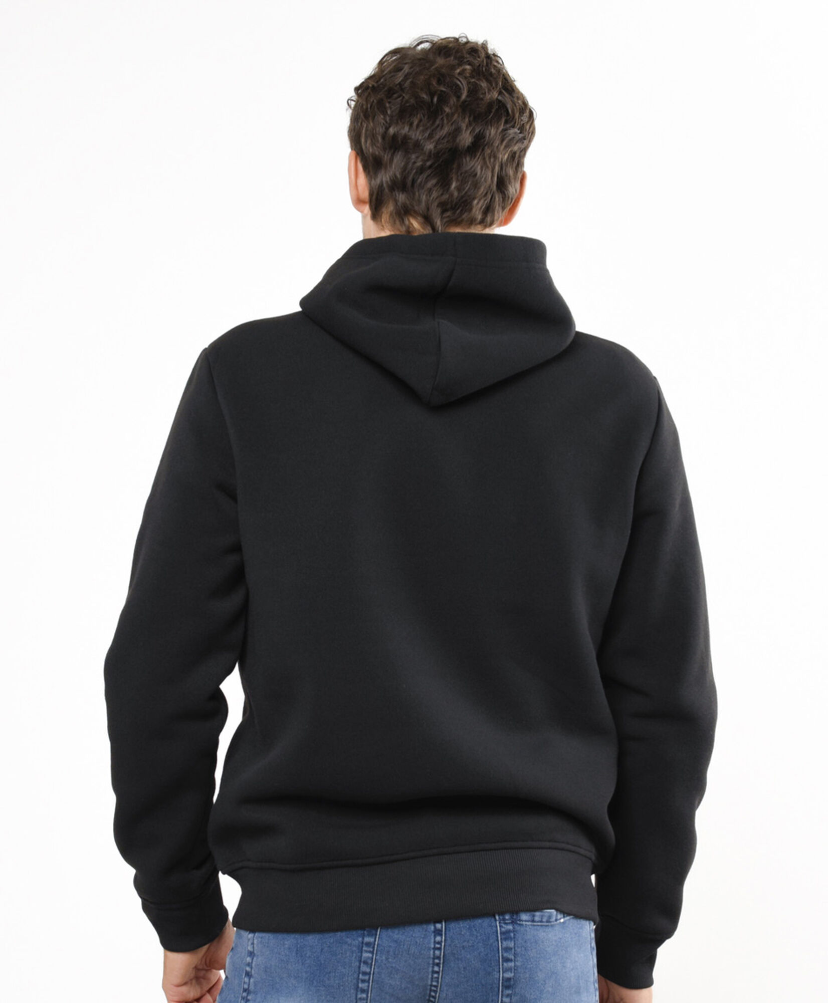 Polerón hombre liso capucha Polerón hombre liso capucha