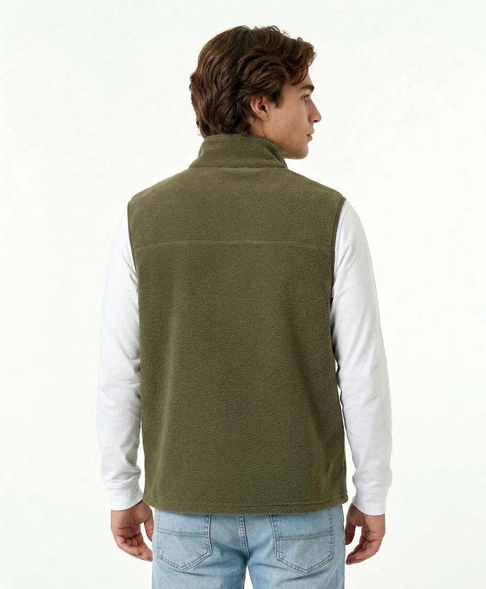 Poler&oacute;n hombre sin mangas mountain green