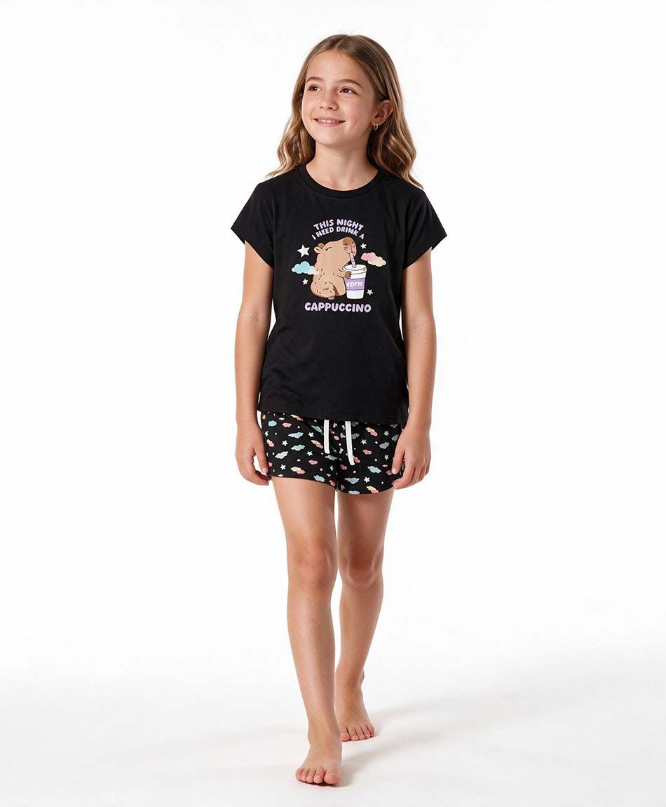 Pijama ni&ntilde;a capibara