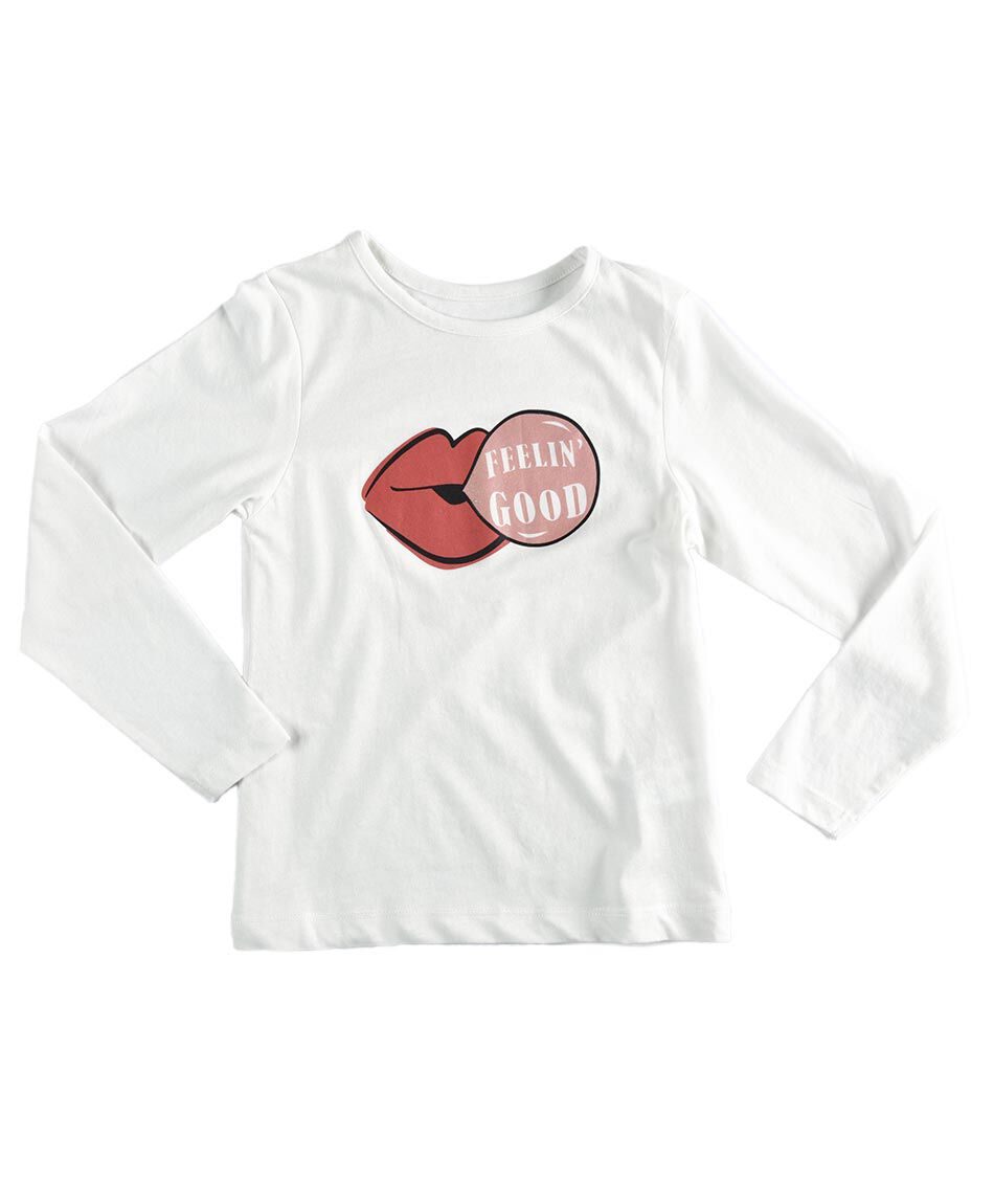Polera estampada