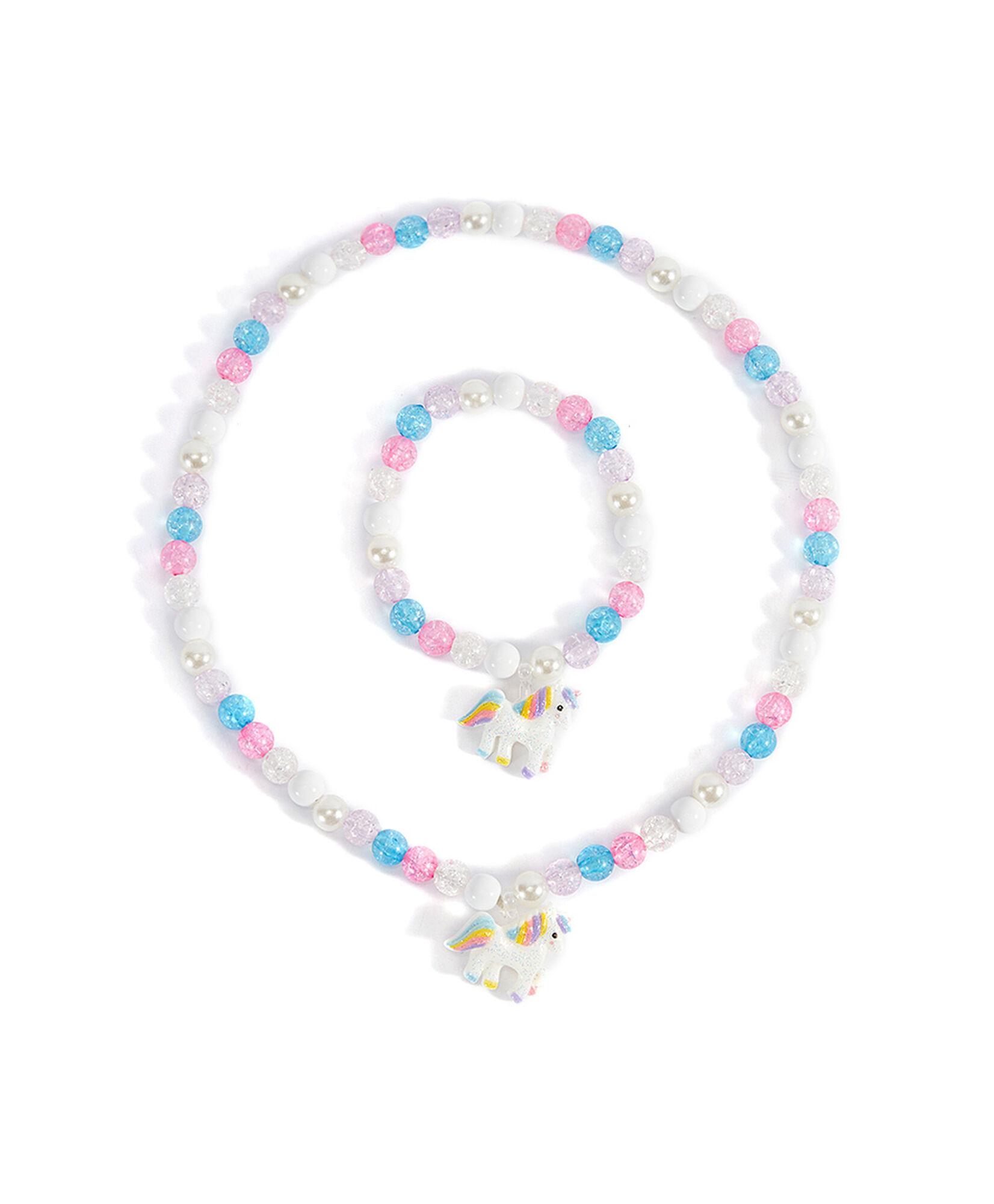Set collar + pulsera infantil unicornio Set collar + pulsera infantil unicornio