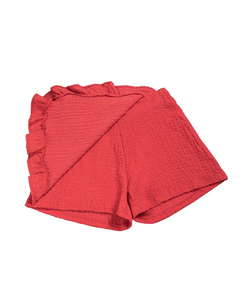 Falda ni&ntilde;a short textura