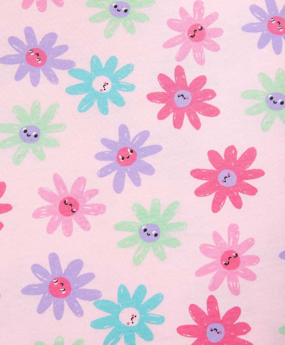 Polera beb&eacute; florcitas