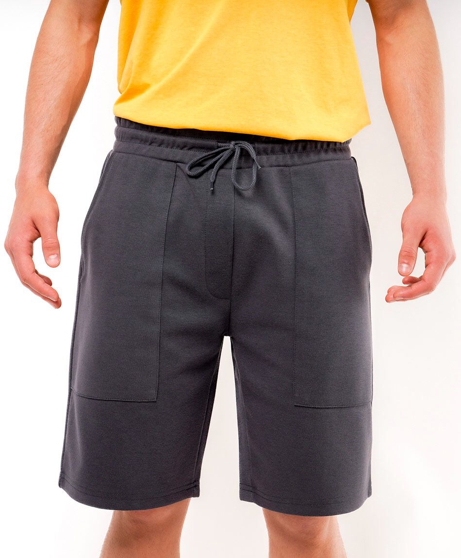 Bermuda hombre bolsillos grandes