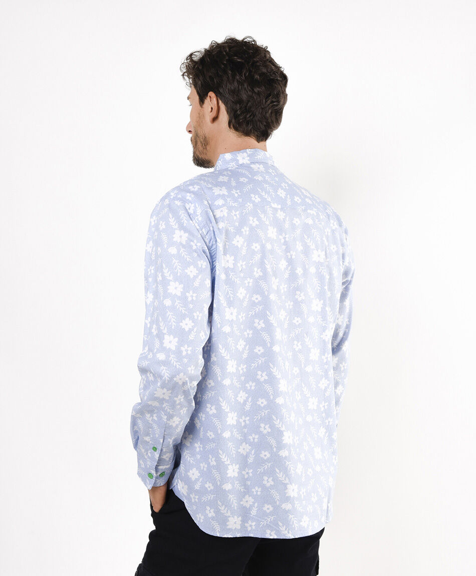 Camisa hombre floreada