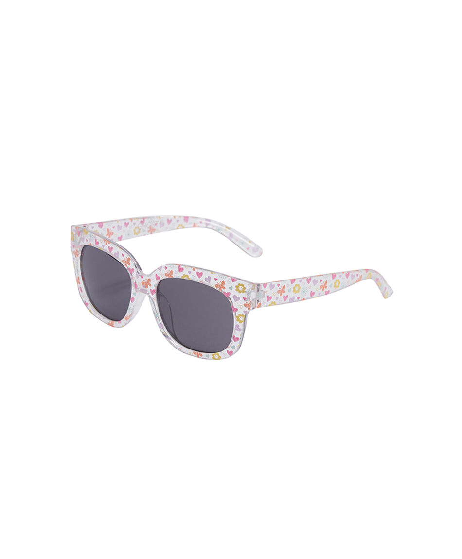 Lentes ni&ntilde;a corazones