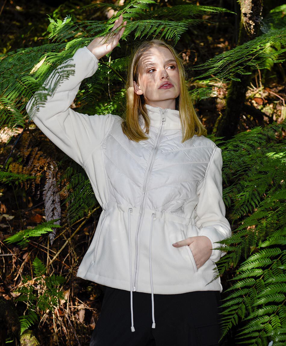 Parka mujer mixta cord&oacute;n