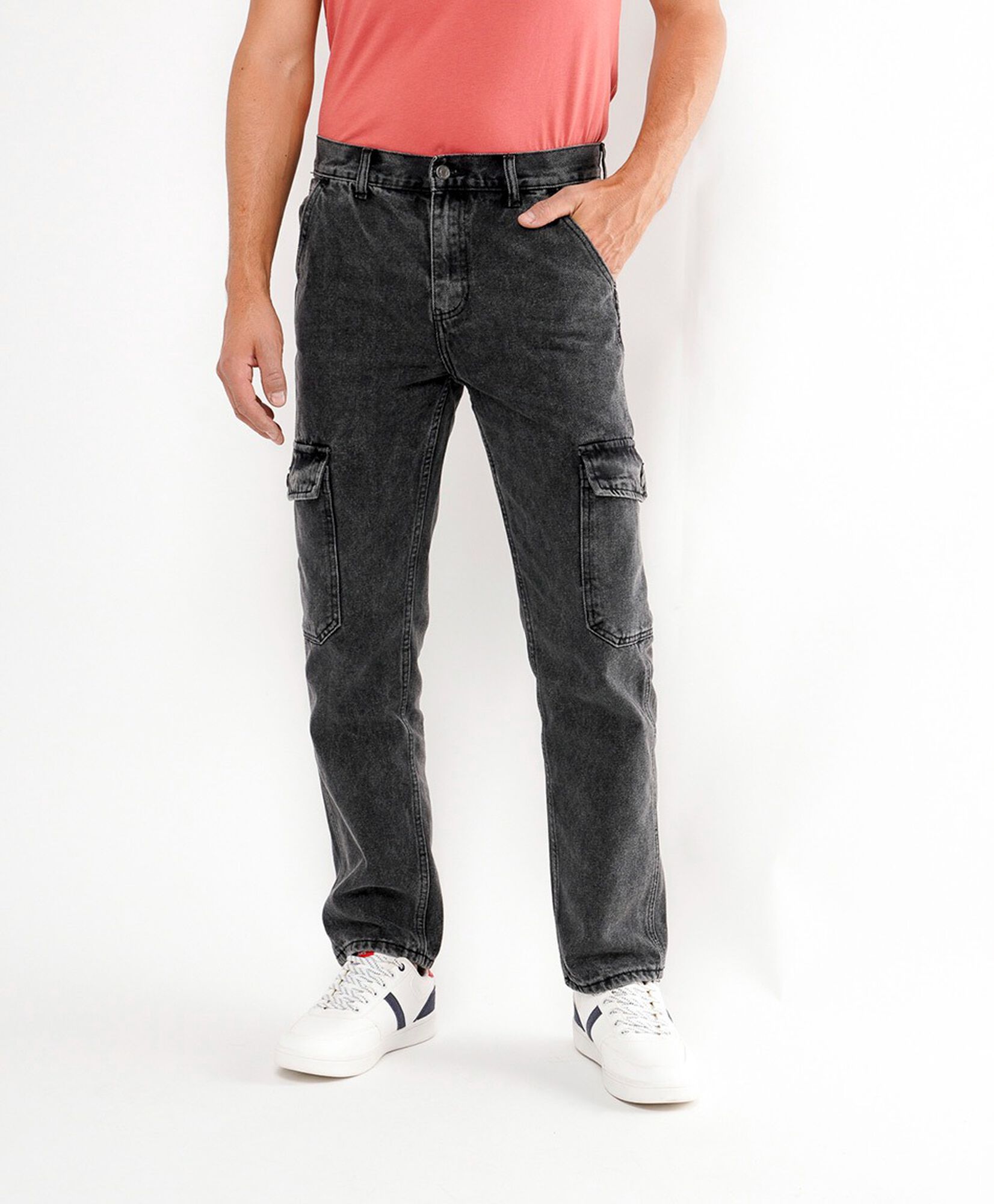 Jeans hombre cargo desgastes Jeans hombre cargo desgastes