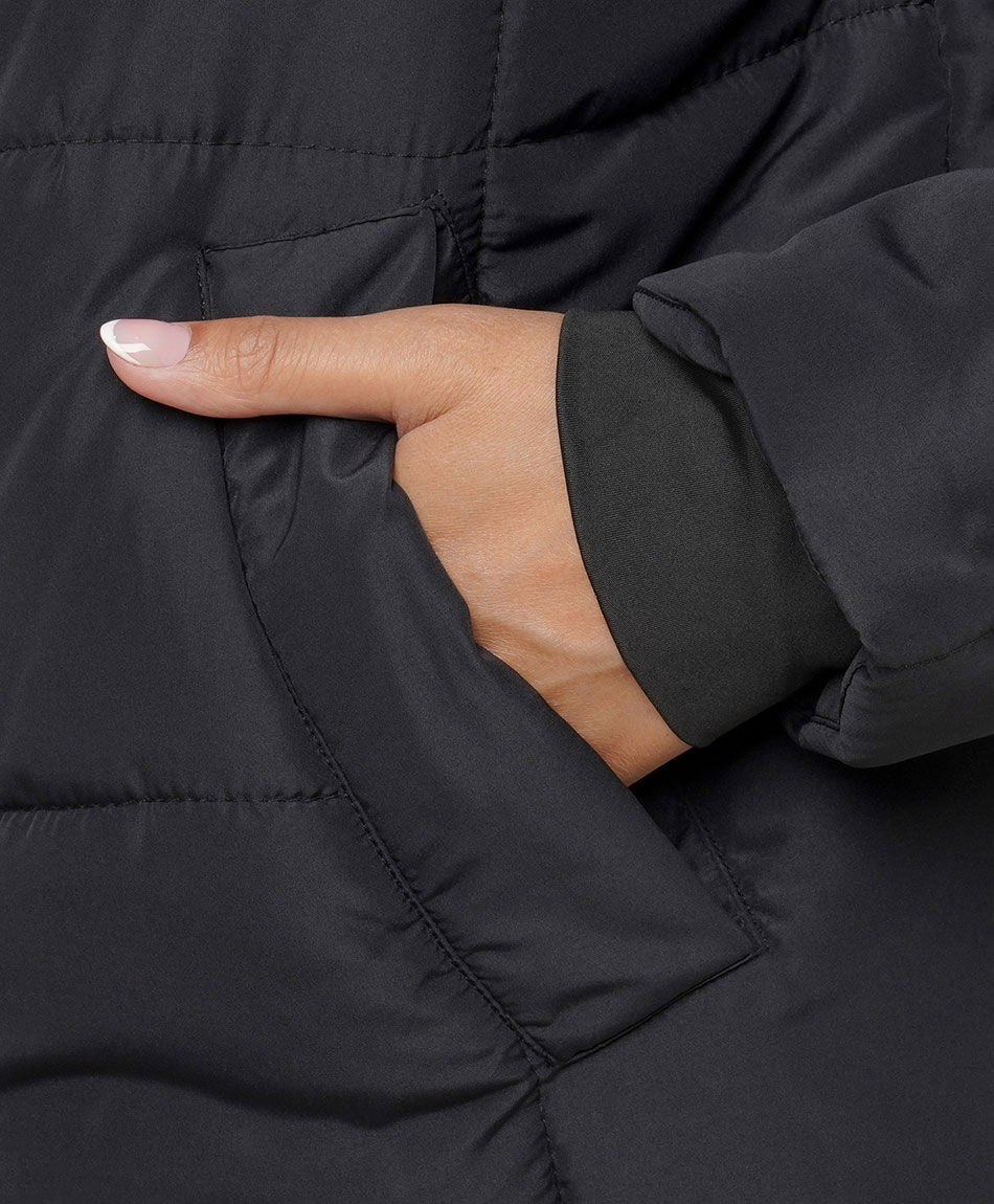 Parka mujer cuello chiporro