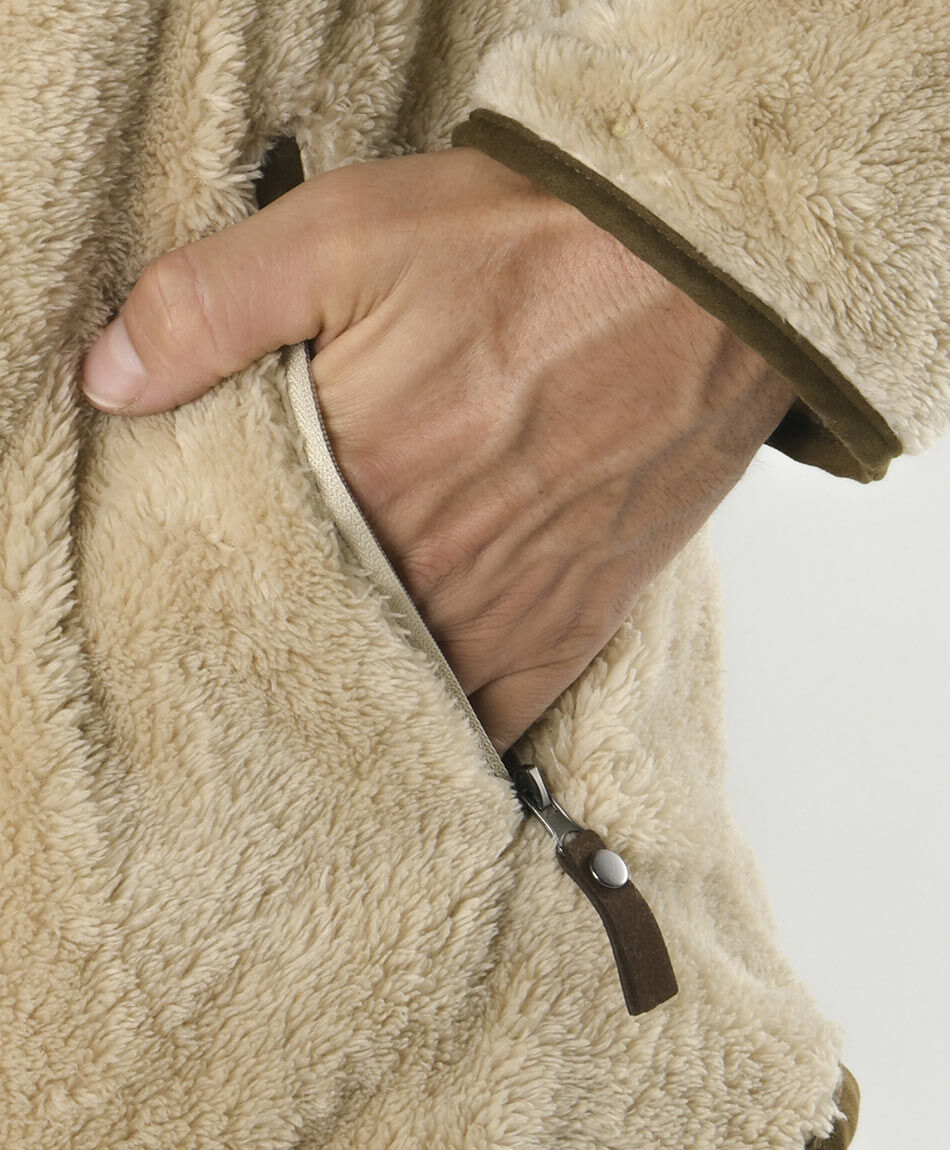 Polar hombre beige