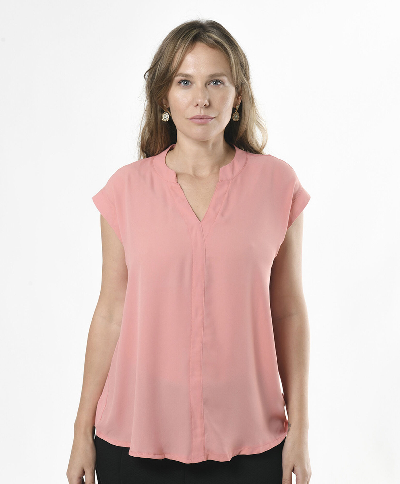 Polera mujer mix tejidos Polera mujer mix tejidos