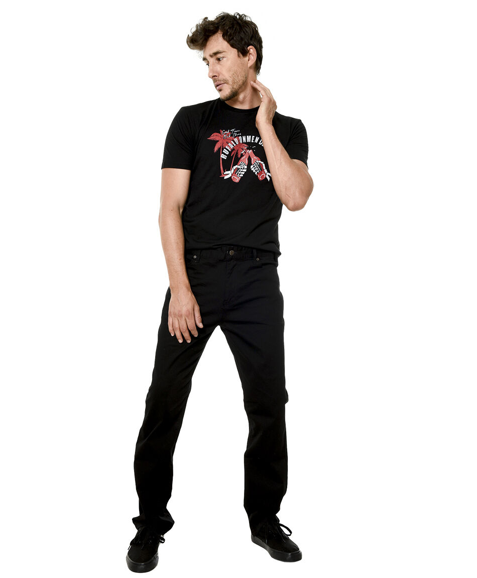 Pantalon jogger gabardina