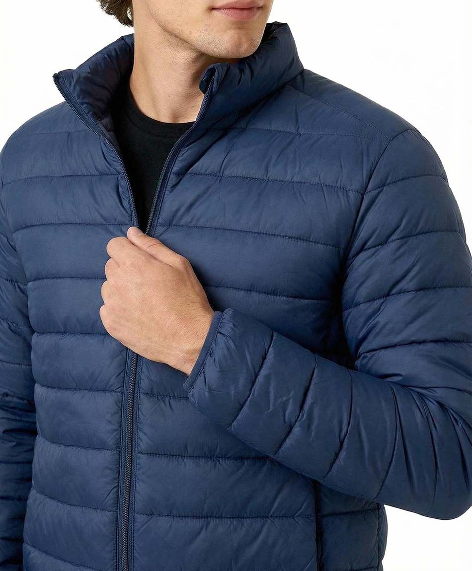 Parka hombre sin gorro acolchada