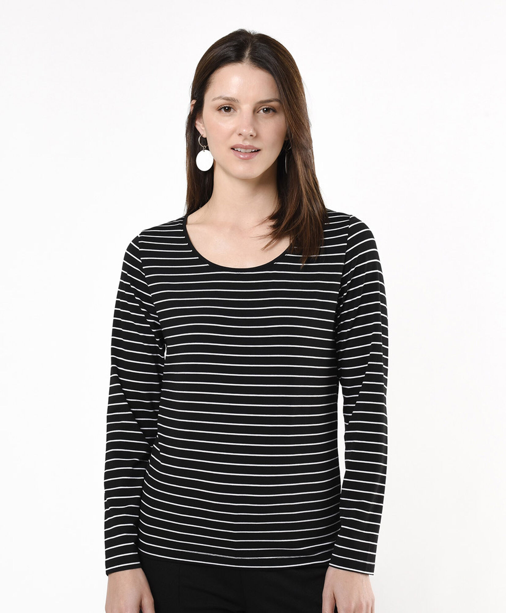 Polera mujer líneas Polera mujer líneas