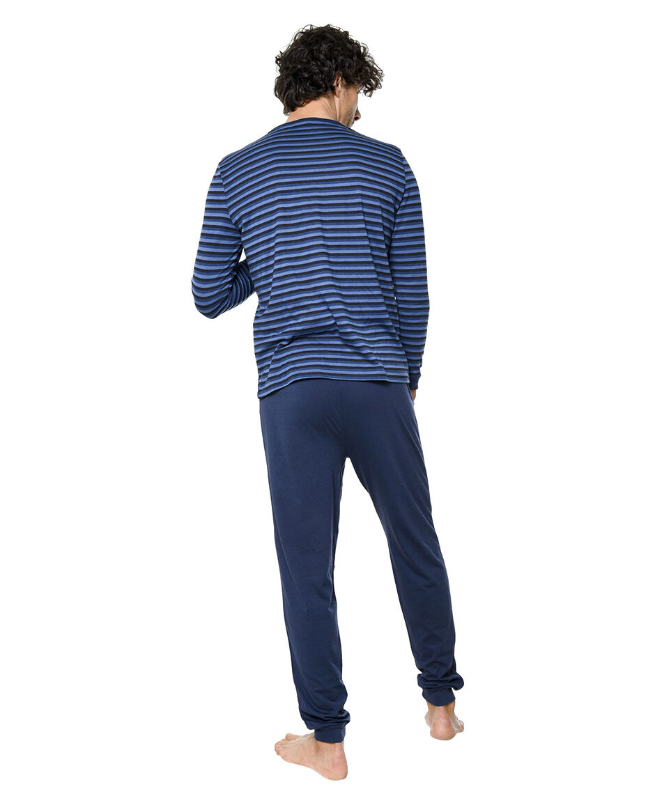 Pijama largo estampado