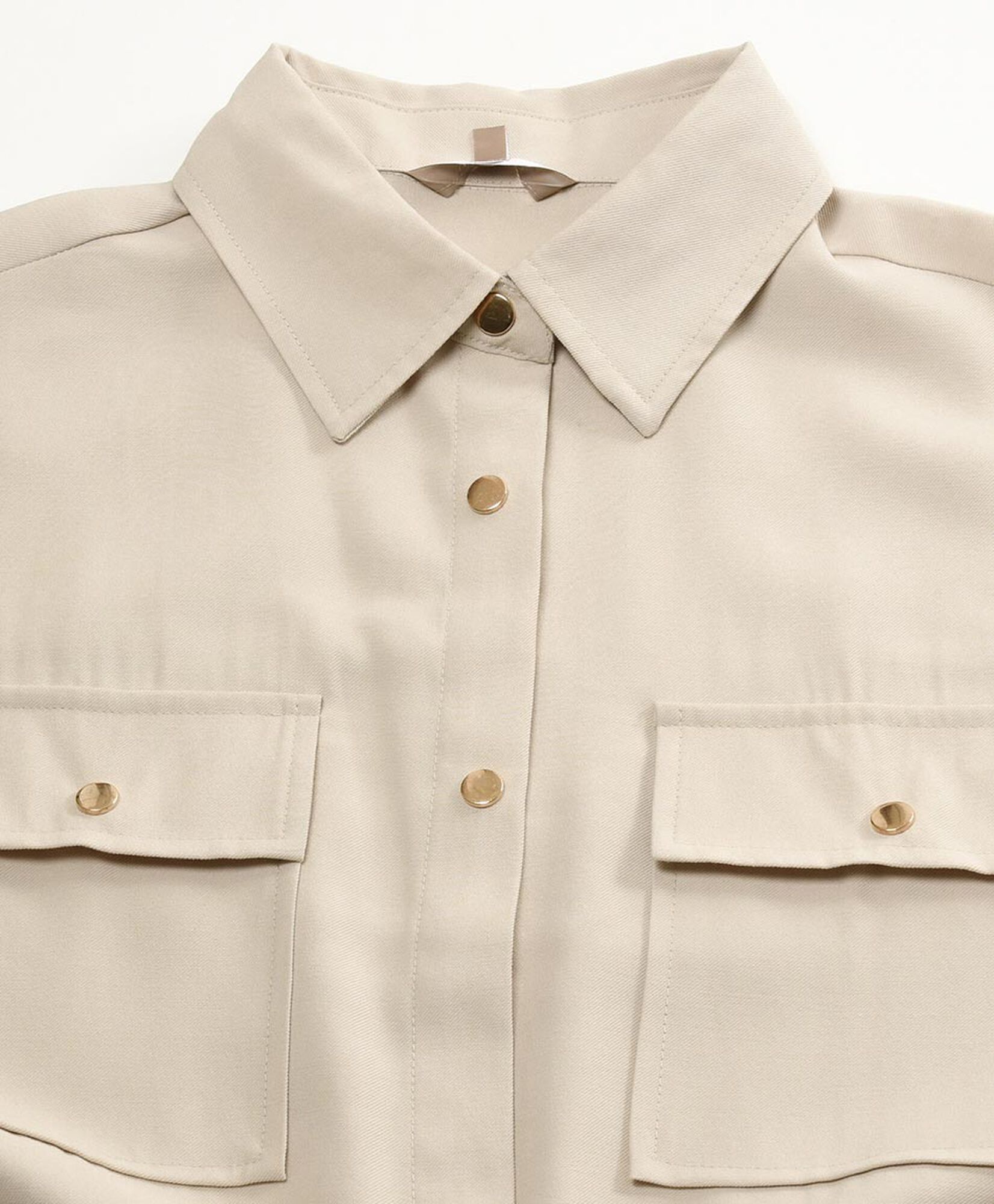 Chaqueta mujer sobrecamisa lazo Chaqueta mujer sobrecamisa lazo