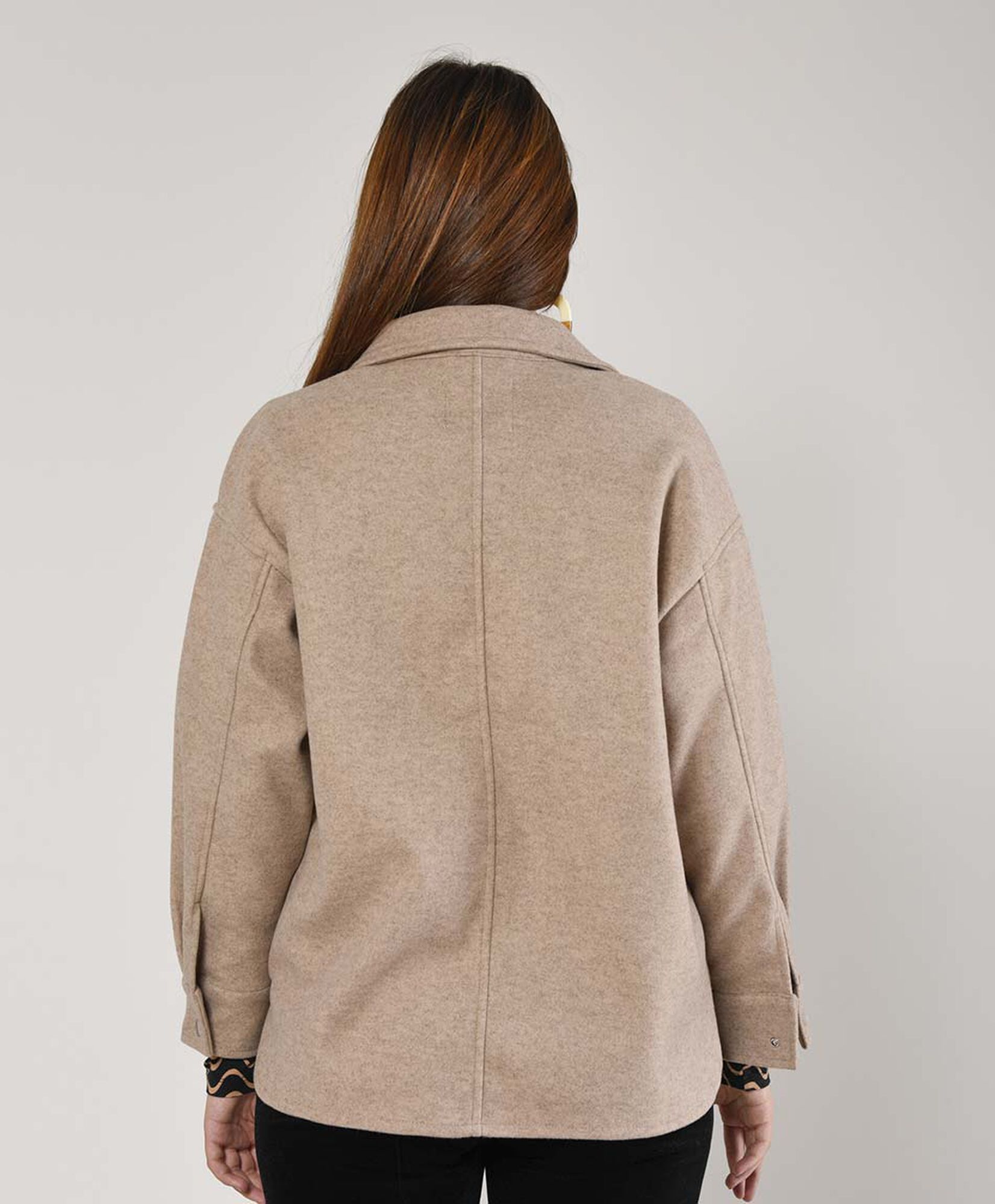 Chaqueta mujer lisa bolsillos Chaqueta mujer lisa bolsillos