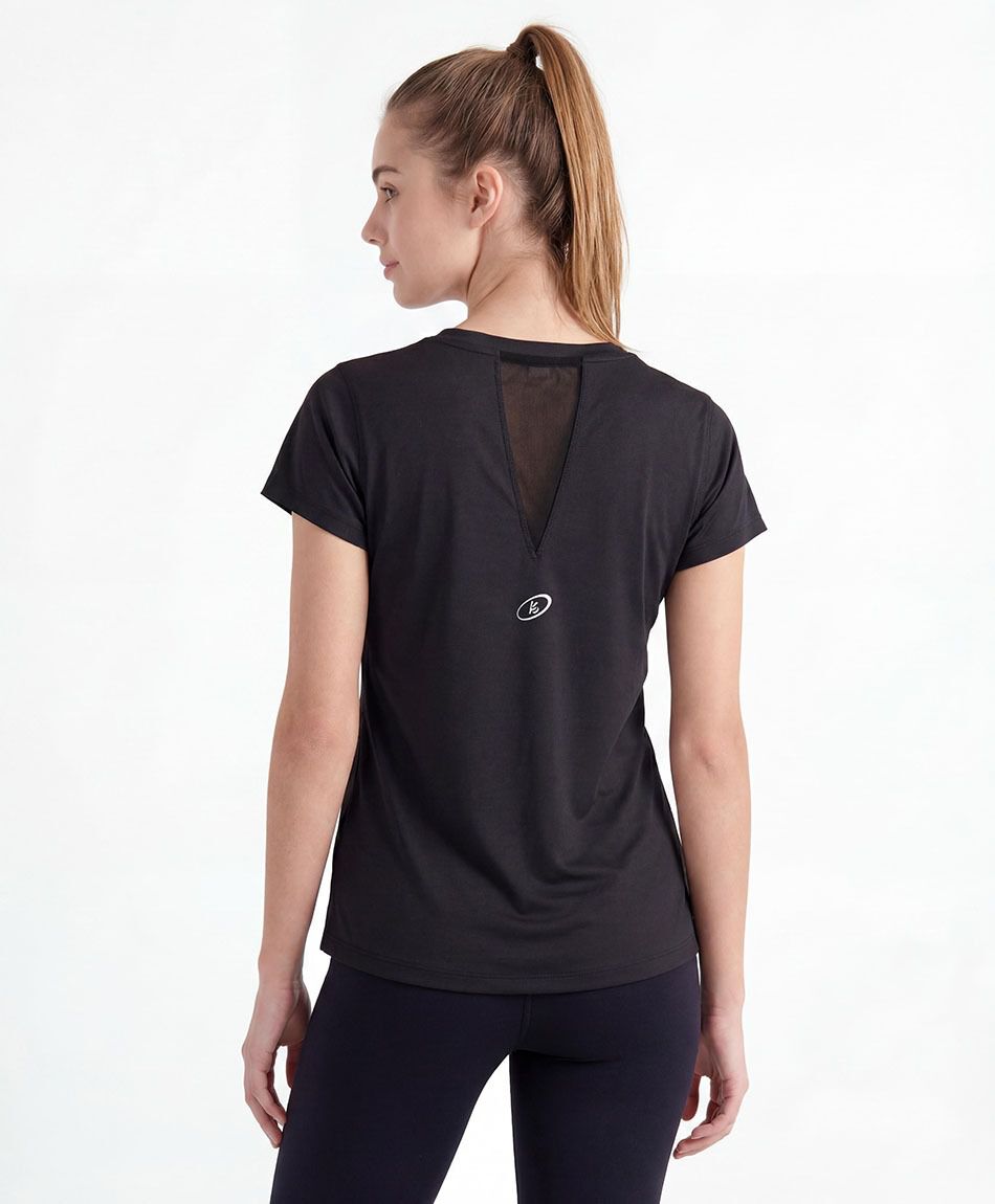 Polera deportiva mujer print dise&ntilde;o