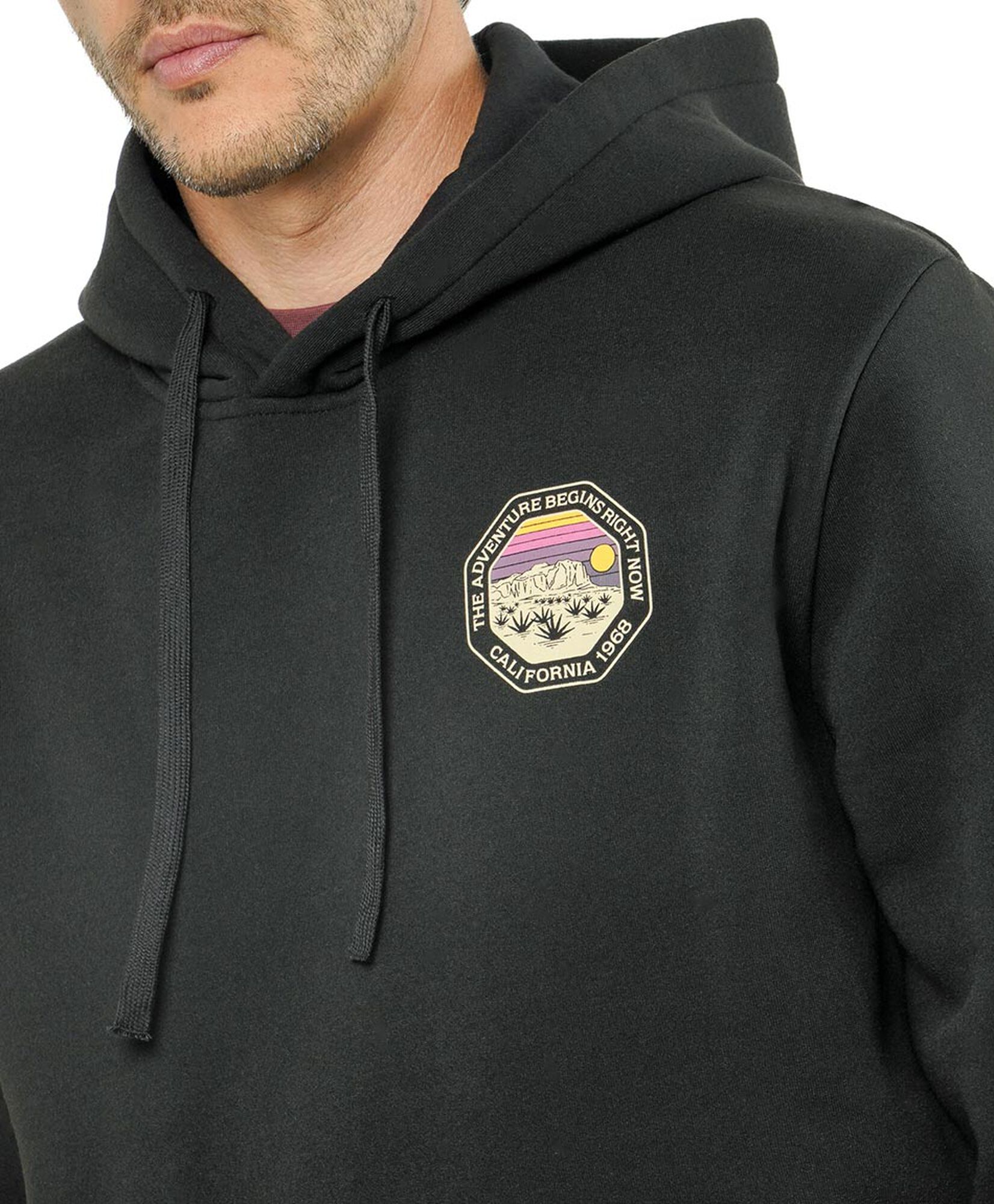 Polerón hombre doble estampado california Polerón hombre doble estampado california